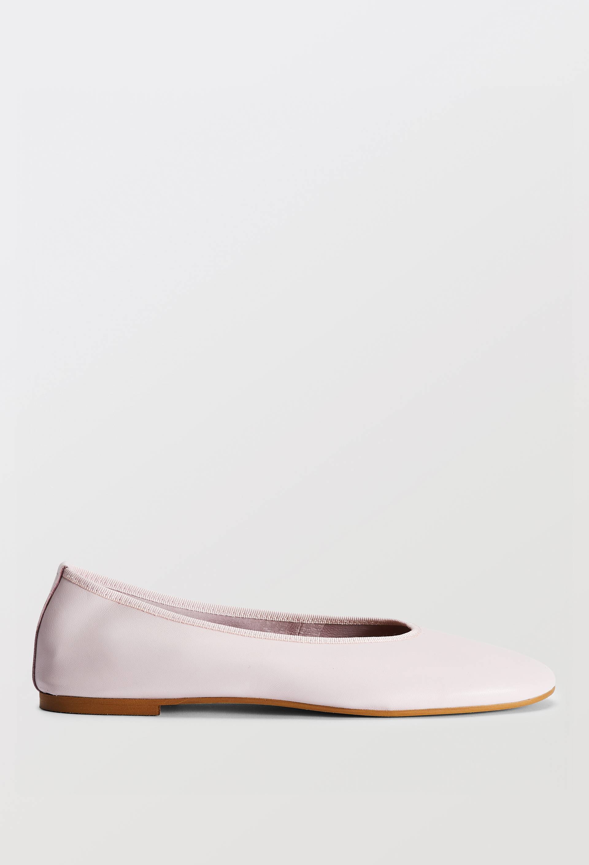 Ballerines en cuir, Rose, large image number 1