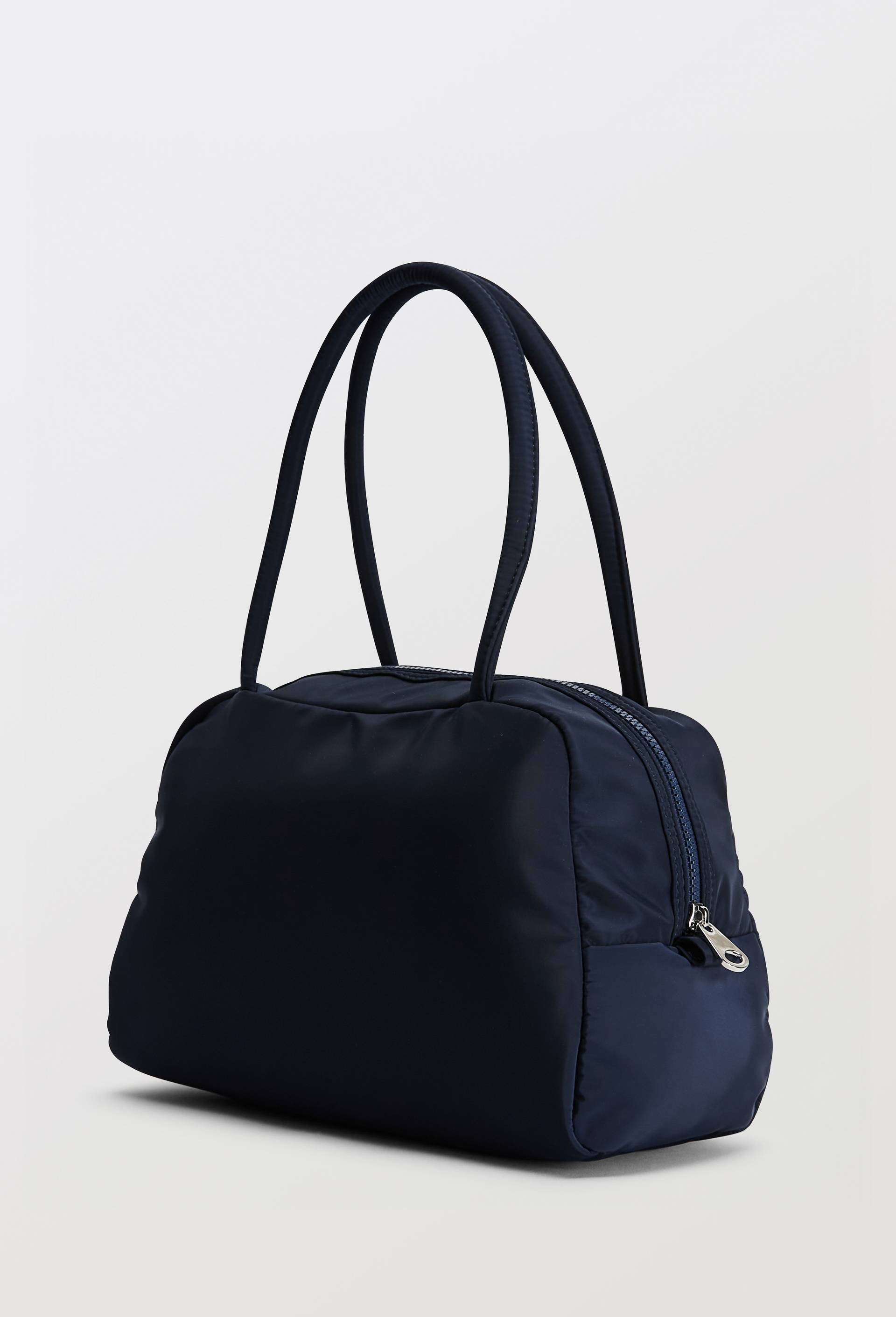 Sac bowling port&eacute; &eacute;paule, Bleu fonc&eacute;, large image number 1