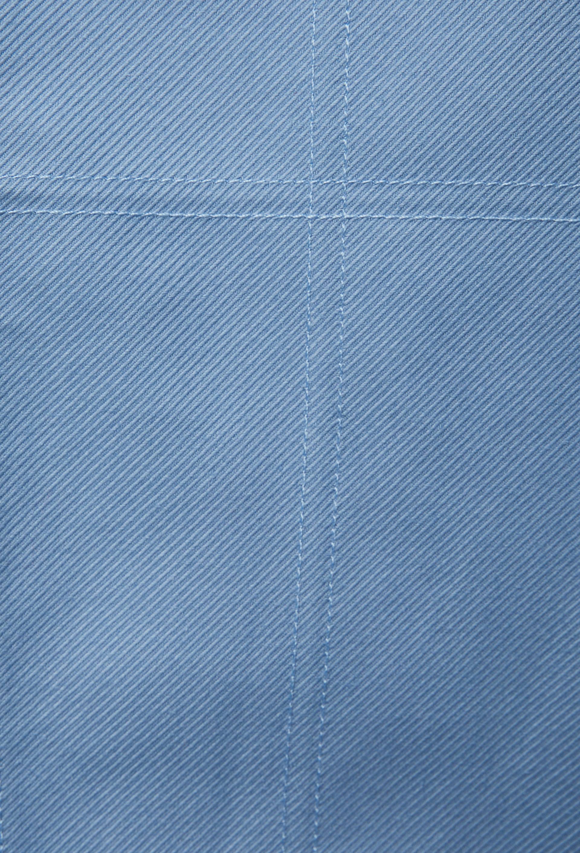 Pantalon taille &eacute;lastique uni en coton BIO GOTS, Bleu, large image number 3.0