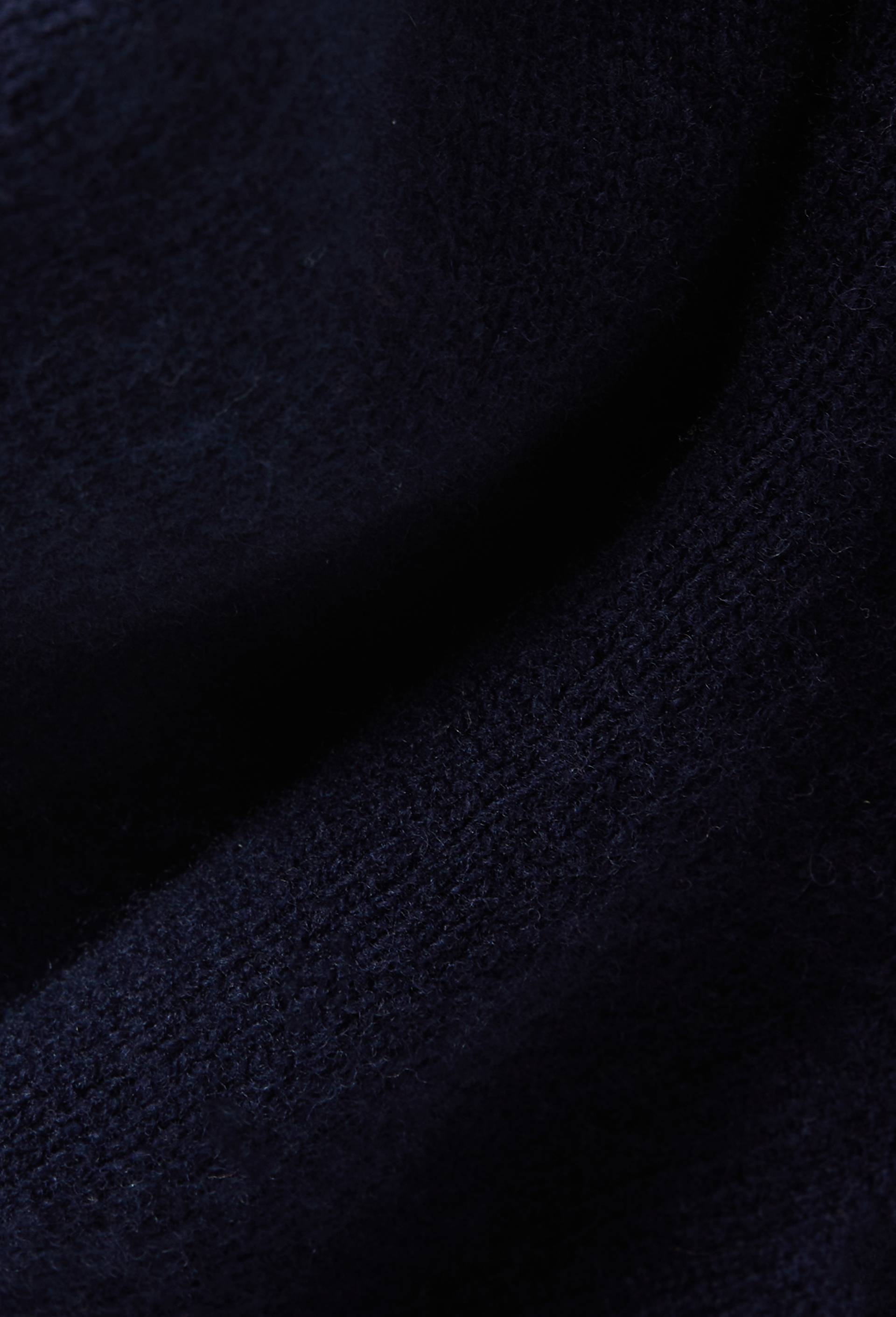 Echarpe triangle en laine, Bleu fonc&eacute;, large image number 4