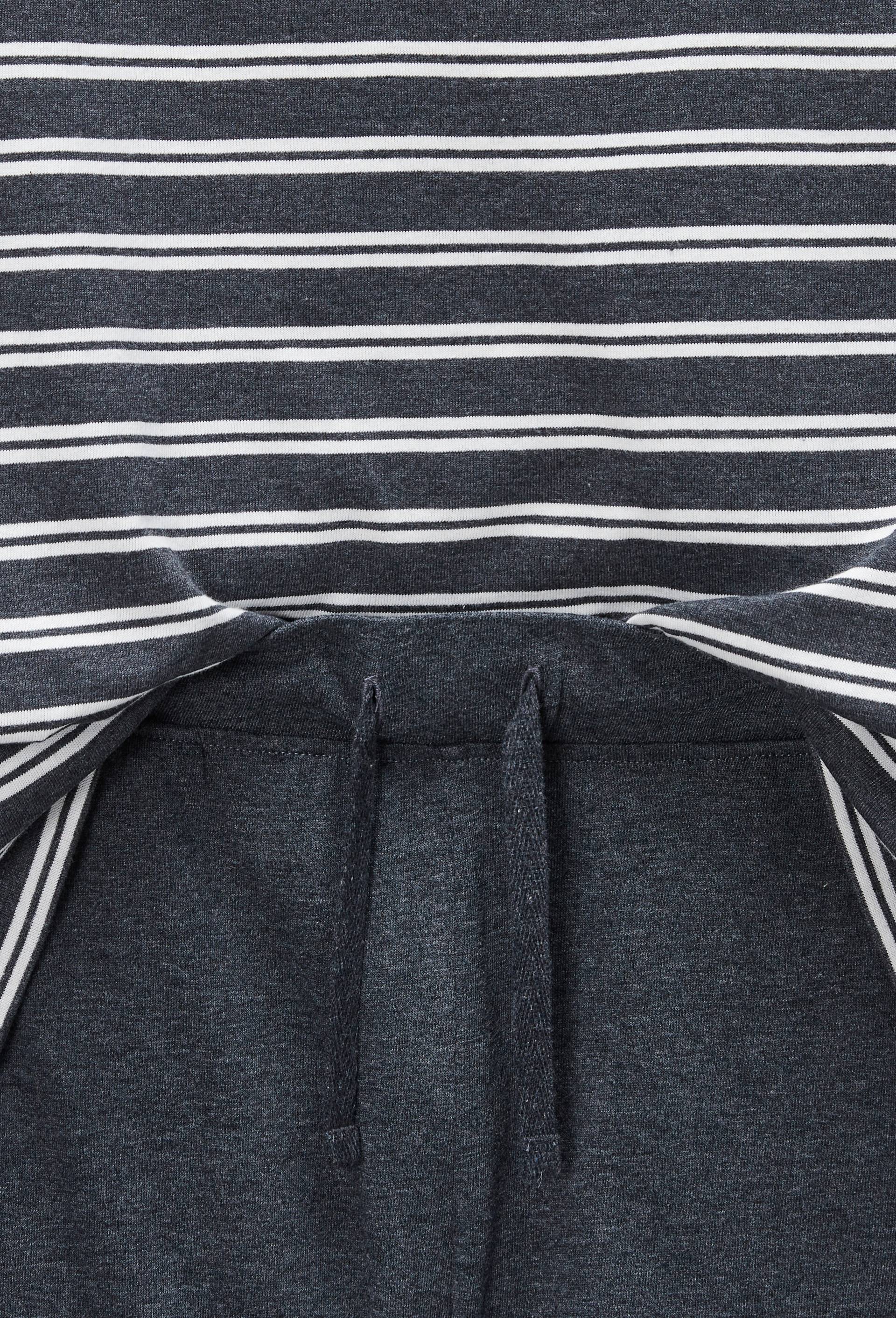 Ensemble de pyjama long en jersey en coton, Bleu fonc&eacute;, large image number 3