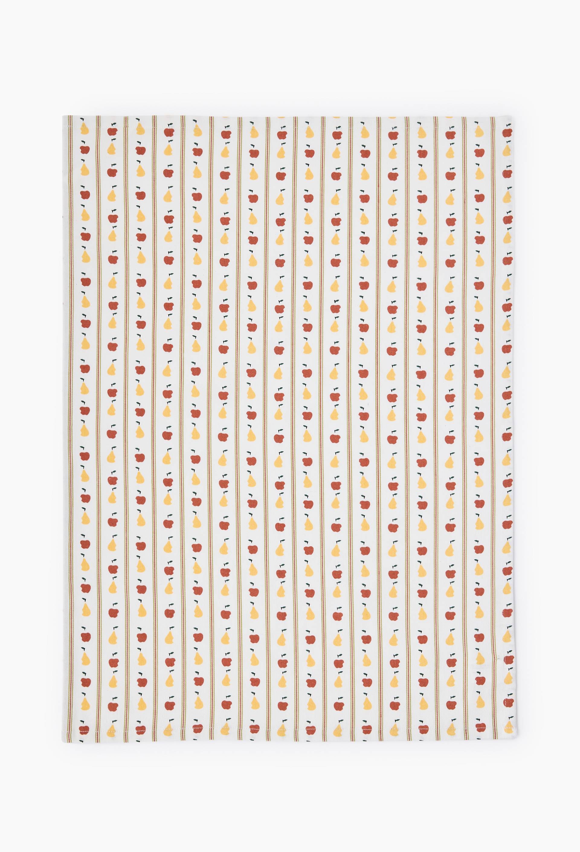 Torchon imprim&eacute;, 50x70, coton recycle, Vert clair, large image number 1.0