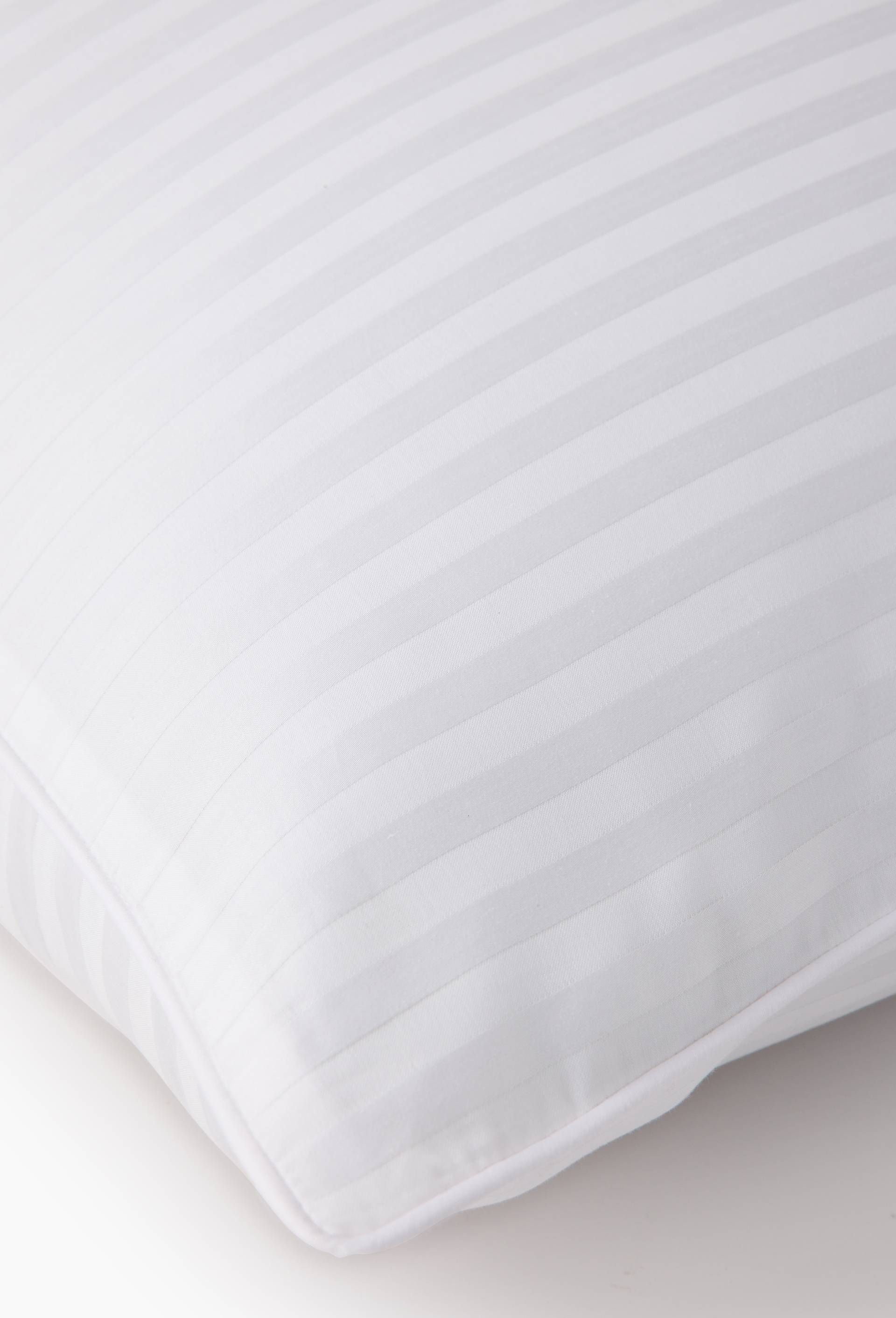 Taie d'oreiller satin de coton bio GOTS, Blanc, large image number 2.0
