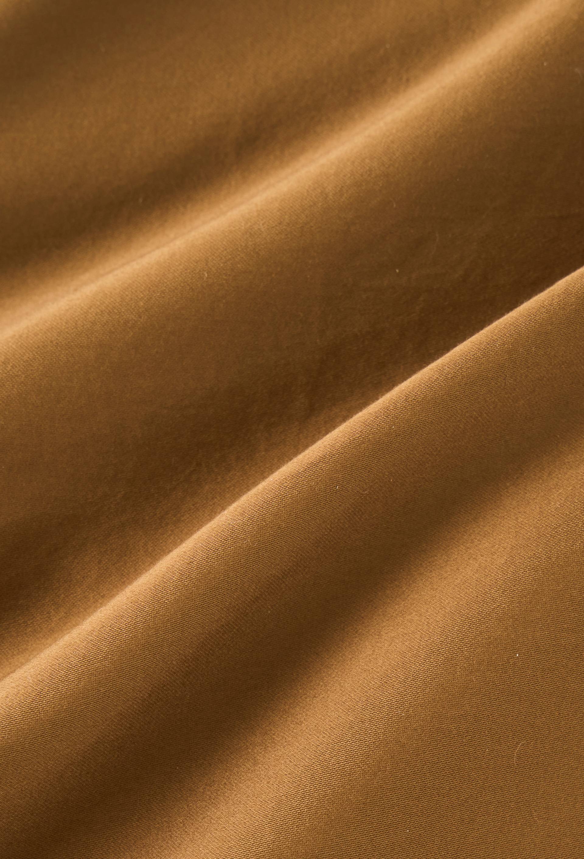 Housse de couette, satin de coton bio, Brun, large image number 2.0