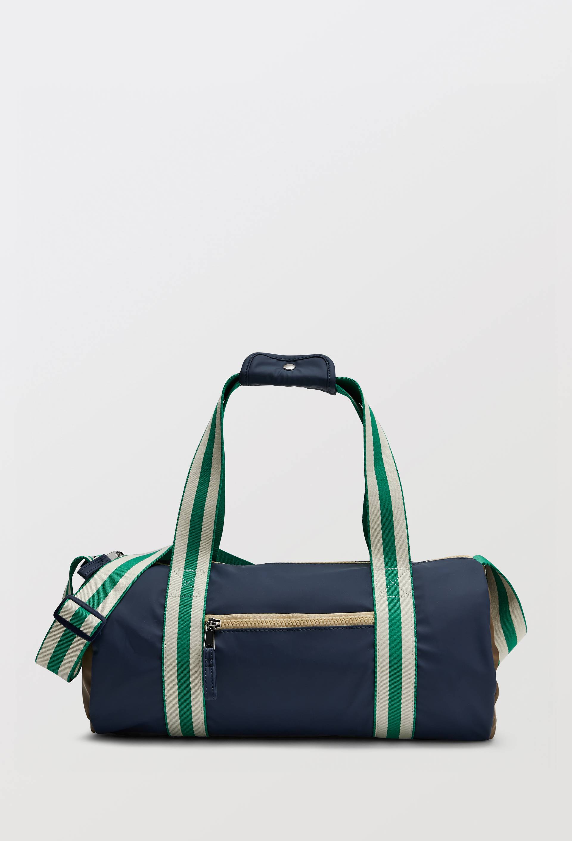 Sac polochon colorblock imperm&eacute;able, Bleu fonc&eacute;, large image number 0