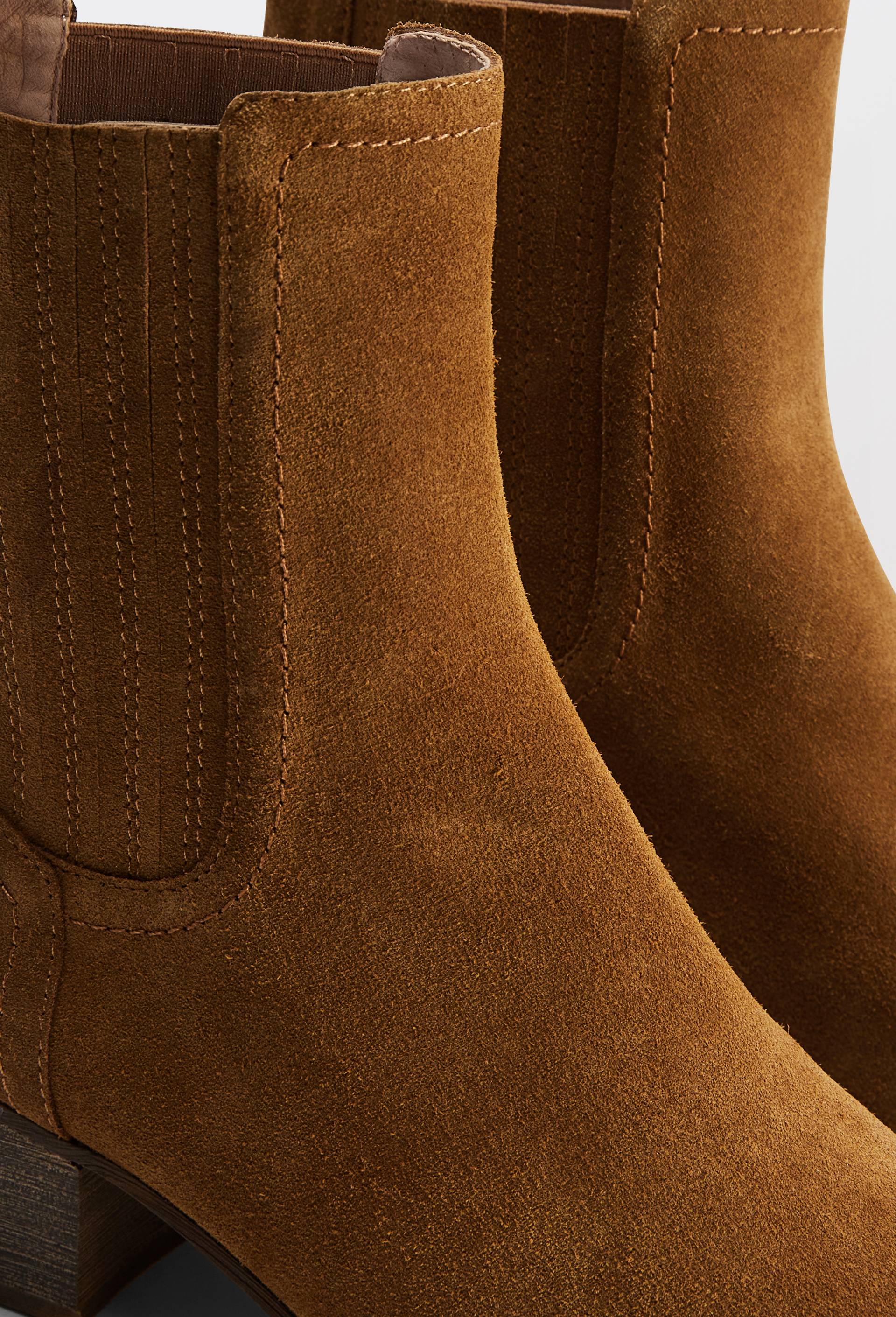 Bottines en cuir, Beige, large image number 2