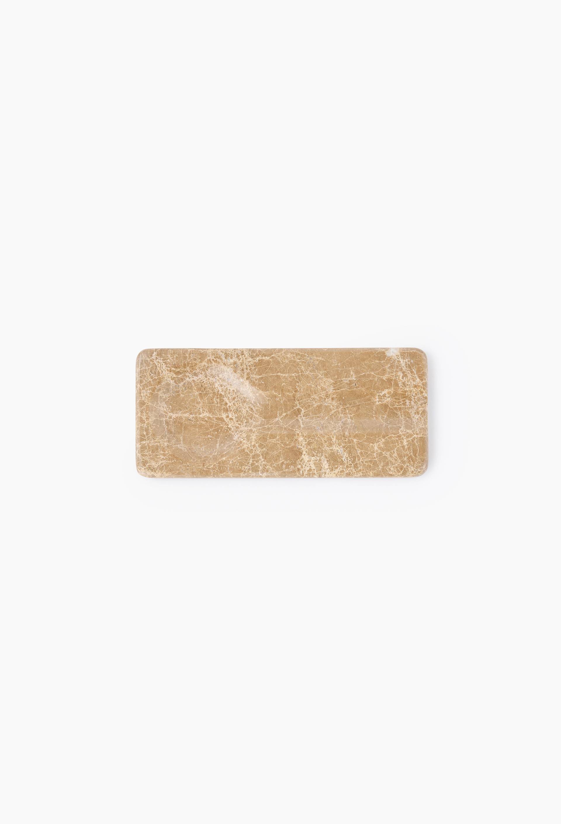 Repose-cuill&egrave;re en marbre, 23cm, Brun clair, large image number 0.0