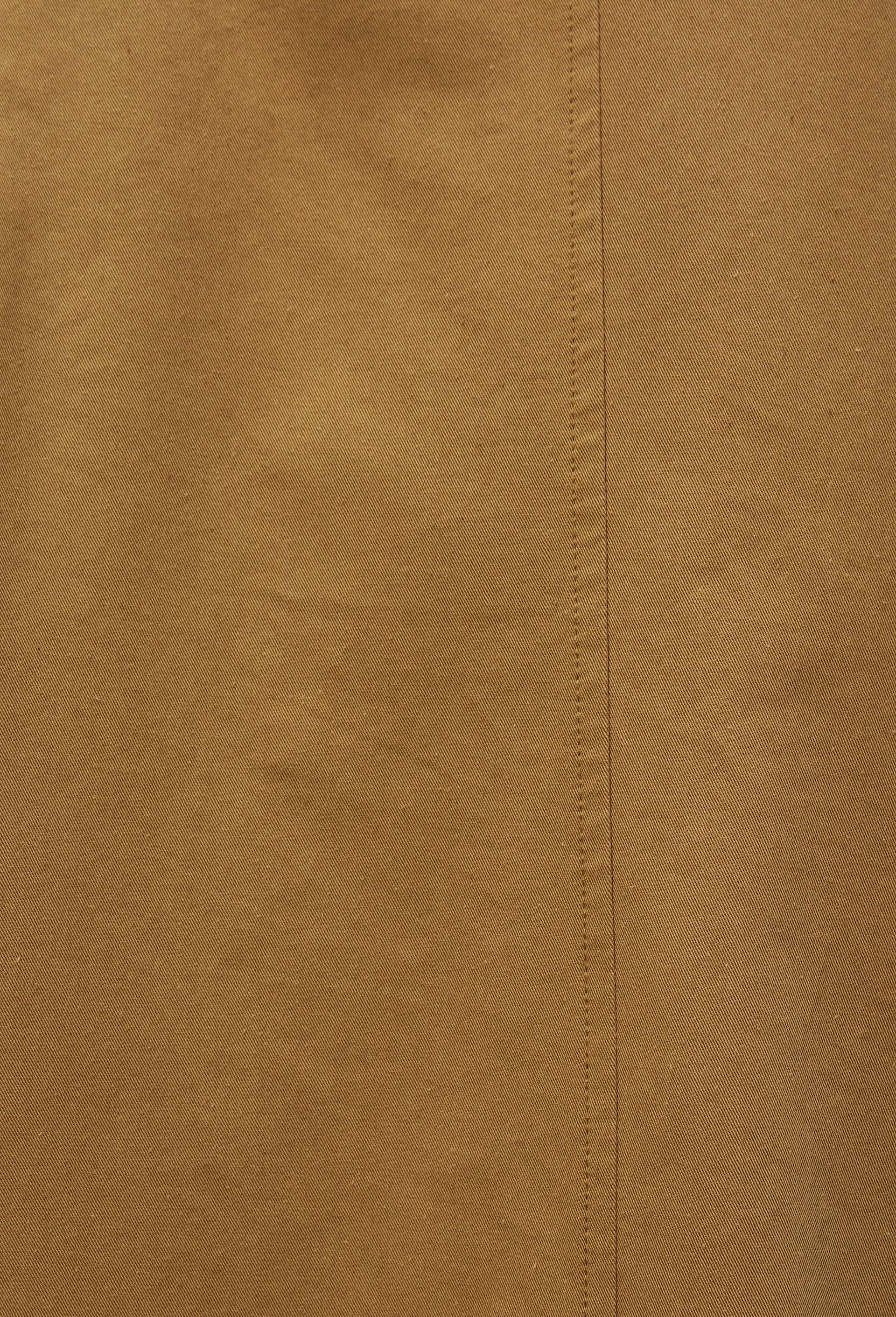 Pantalon barrel en coton avec poches c&ocirc;t&eacute;s, Beige, large image number 5.0
