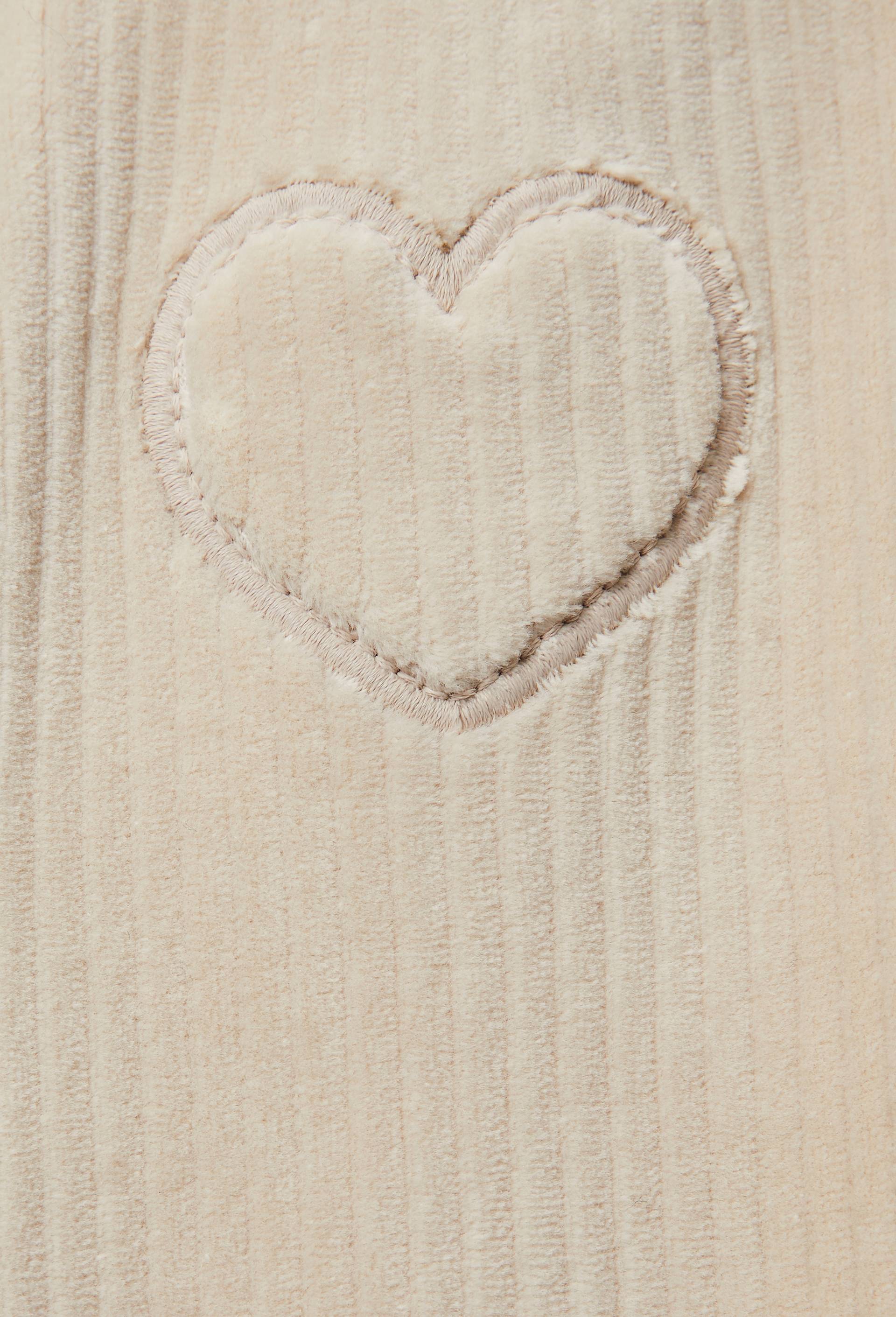 PANTALON VELOURS, Beige clair, large image number 4