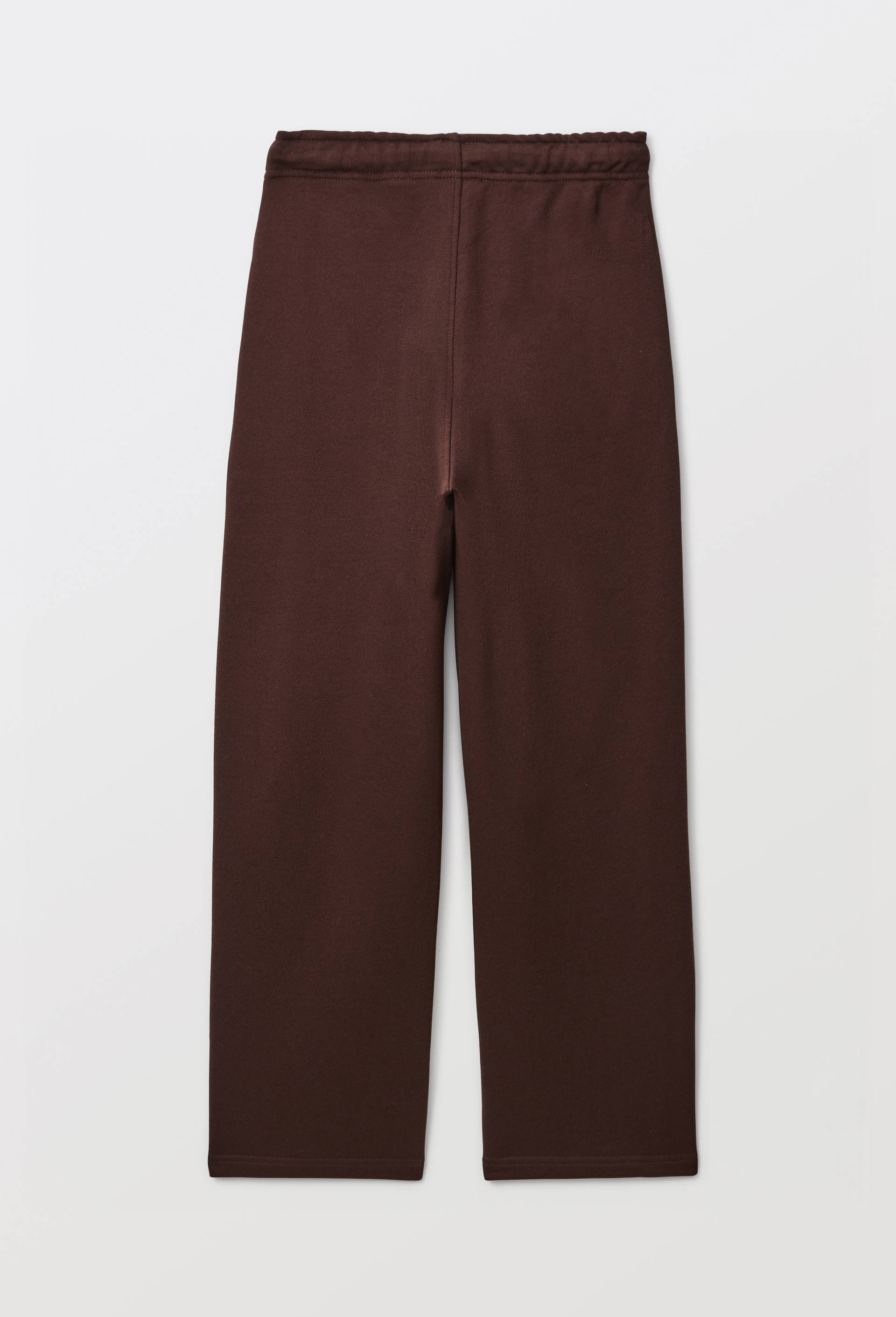 Jogging cargo large en molleton uni en coton BIO GOTS, Brun fonc&eacute;, large image number 2.0