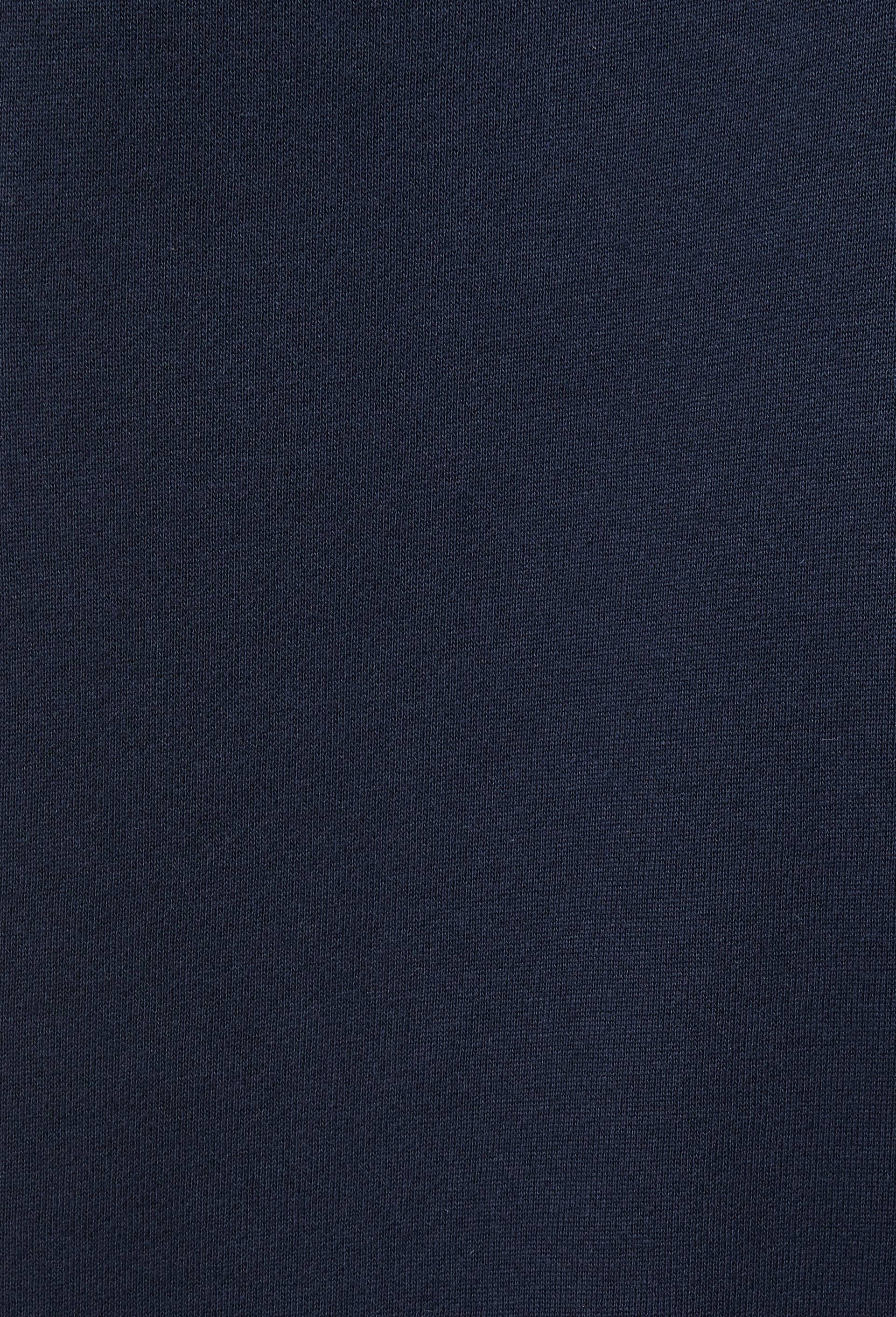 Jogging cargo large en molleton uni en coton BIO GOTS, Bleu fonc&eacute;, large image number 4.0