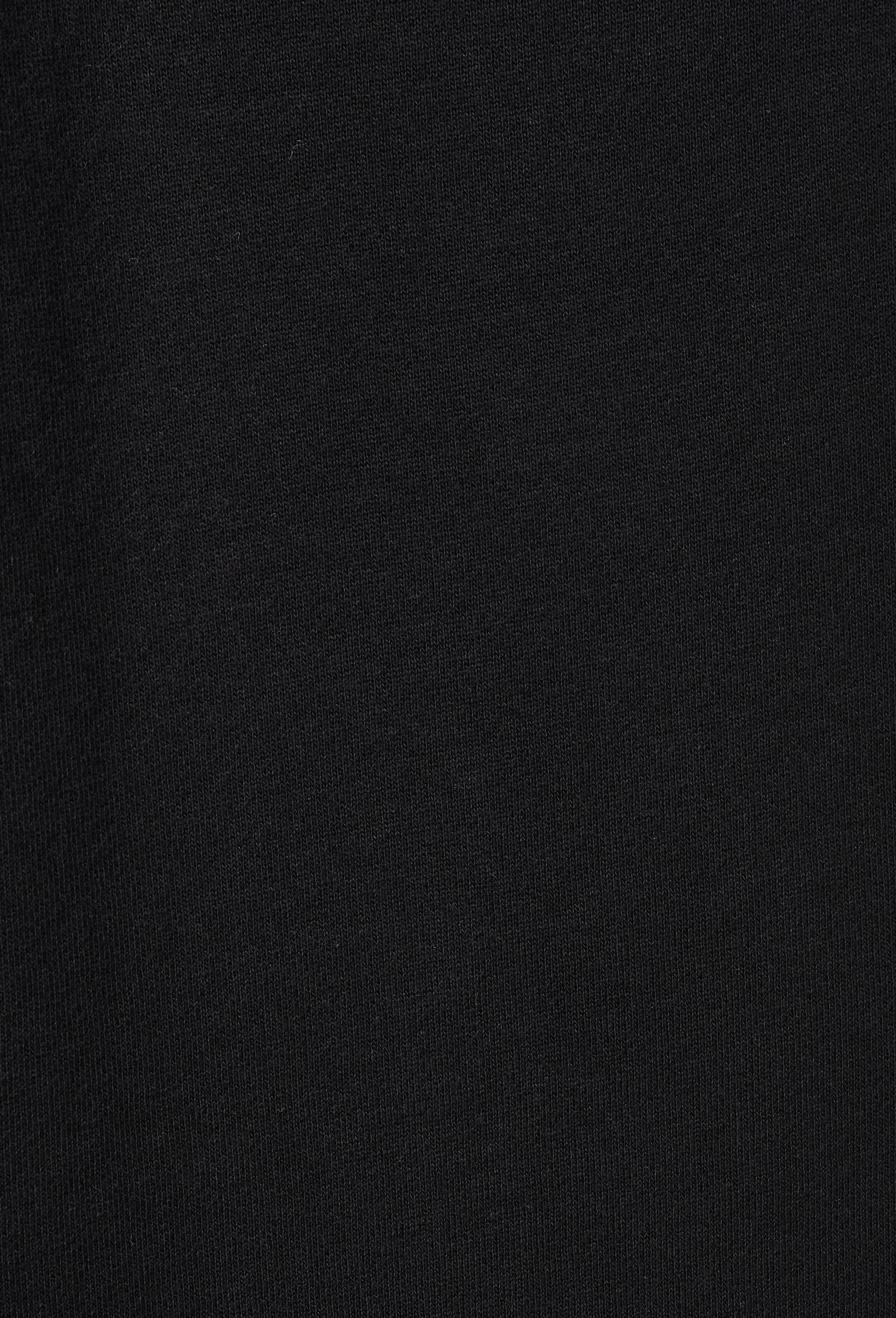 Jogging cargo large en molleton uni en coton BIO GOTS, Noir, large image number 4.0