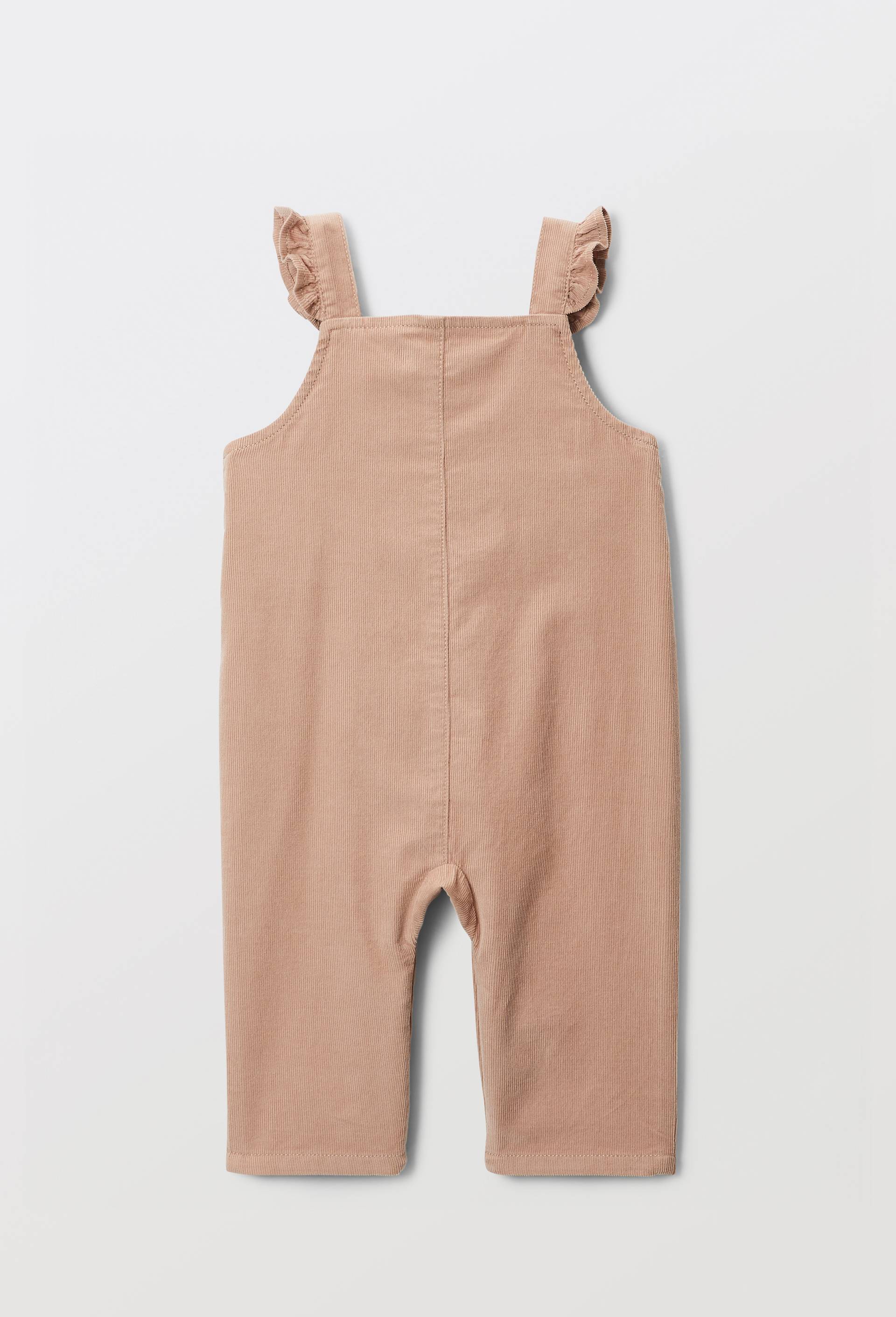 Salopette  babycord brod, Rose, large image number 2