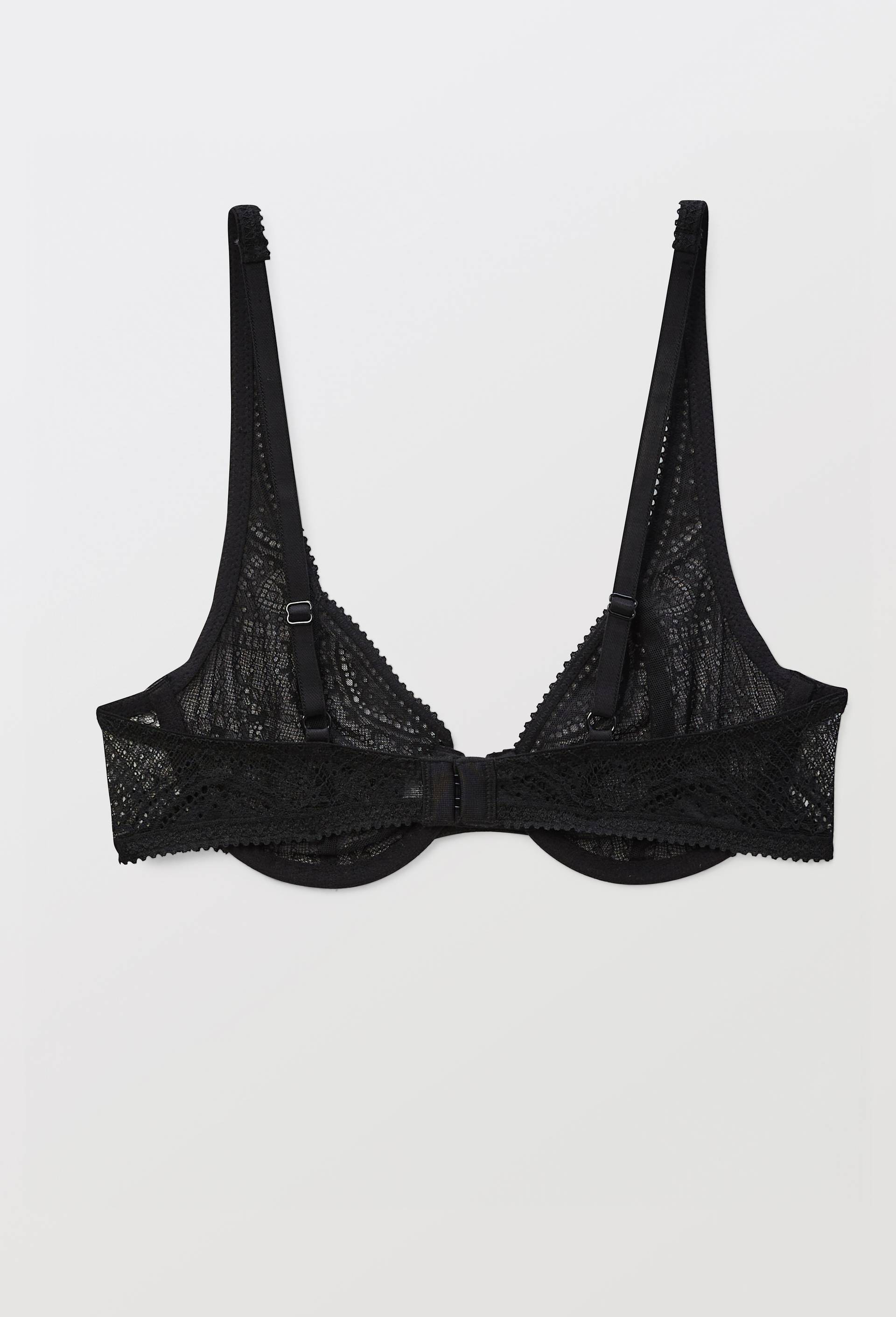 Soutien-gorge corbeille balconnet BARBARA en dentelle, Noir, large image number 3.0