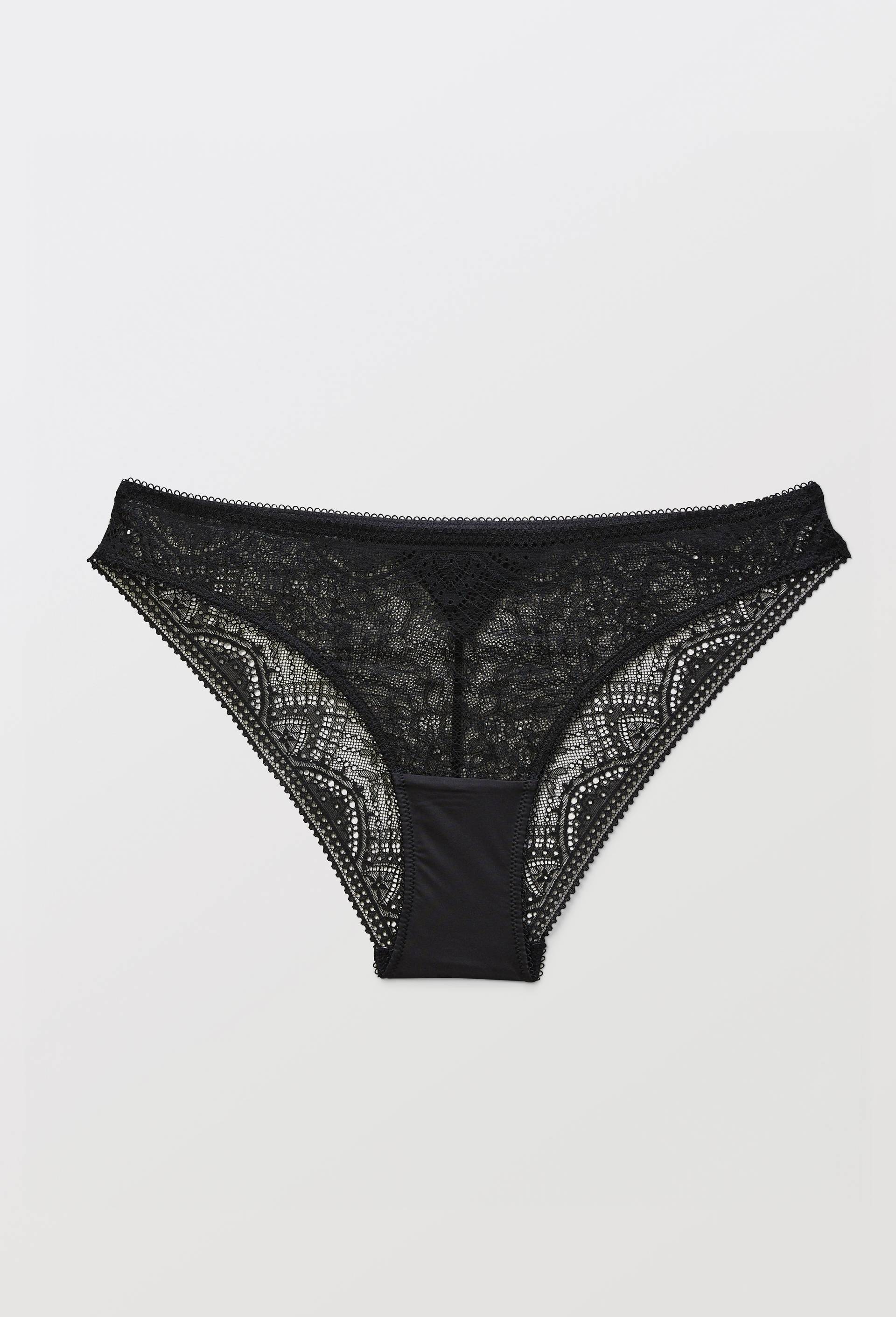 Culotte BARBARA en dentelle, Noir, large image number 3.0