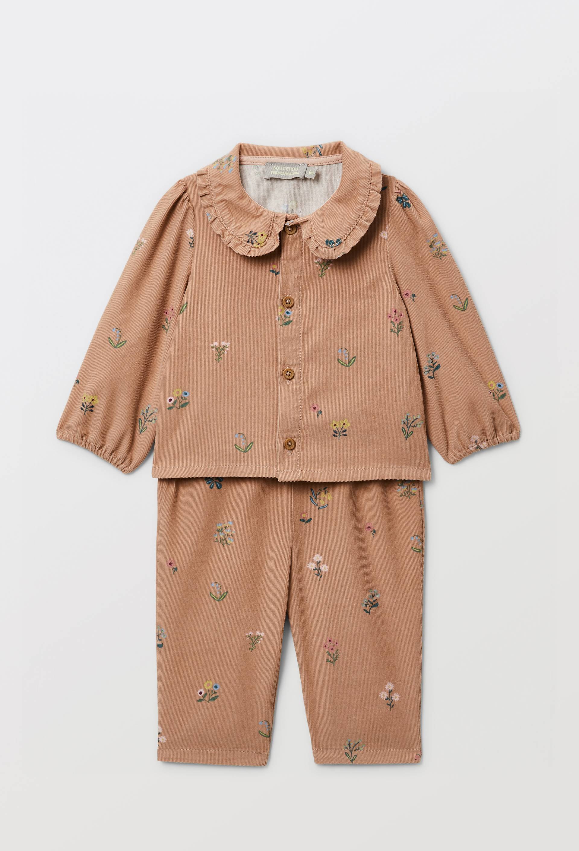Ensemble velours, Rose, large image number 1