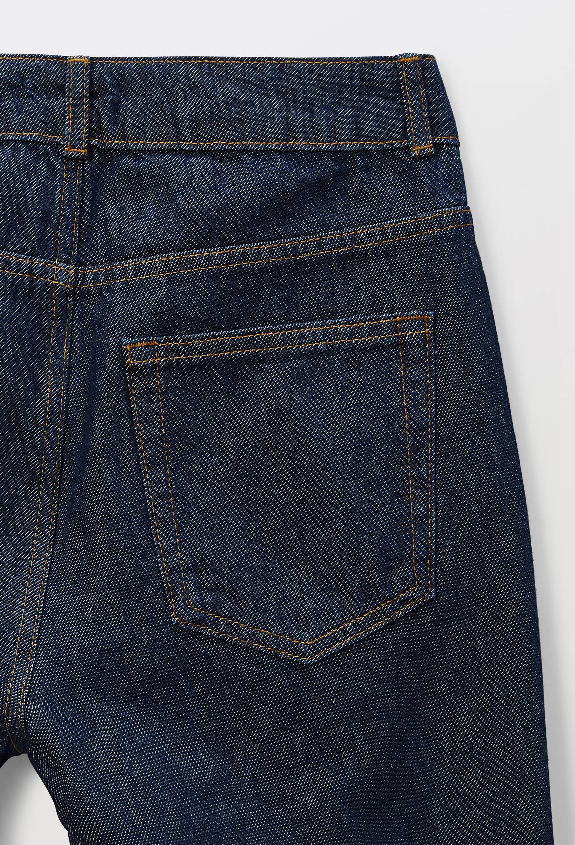 Jean boyfriend certifi&eacute; Oeko-Tex, Bleu fonc&eacute;, large image number 5.0