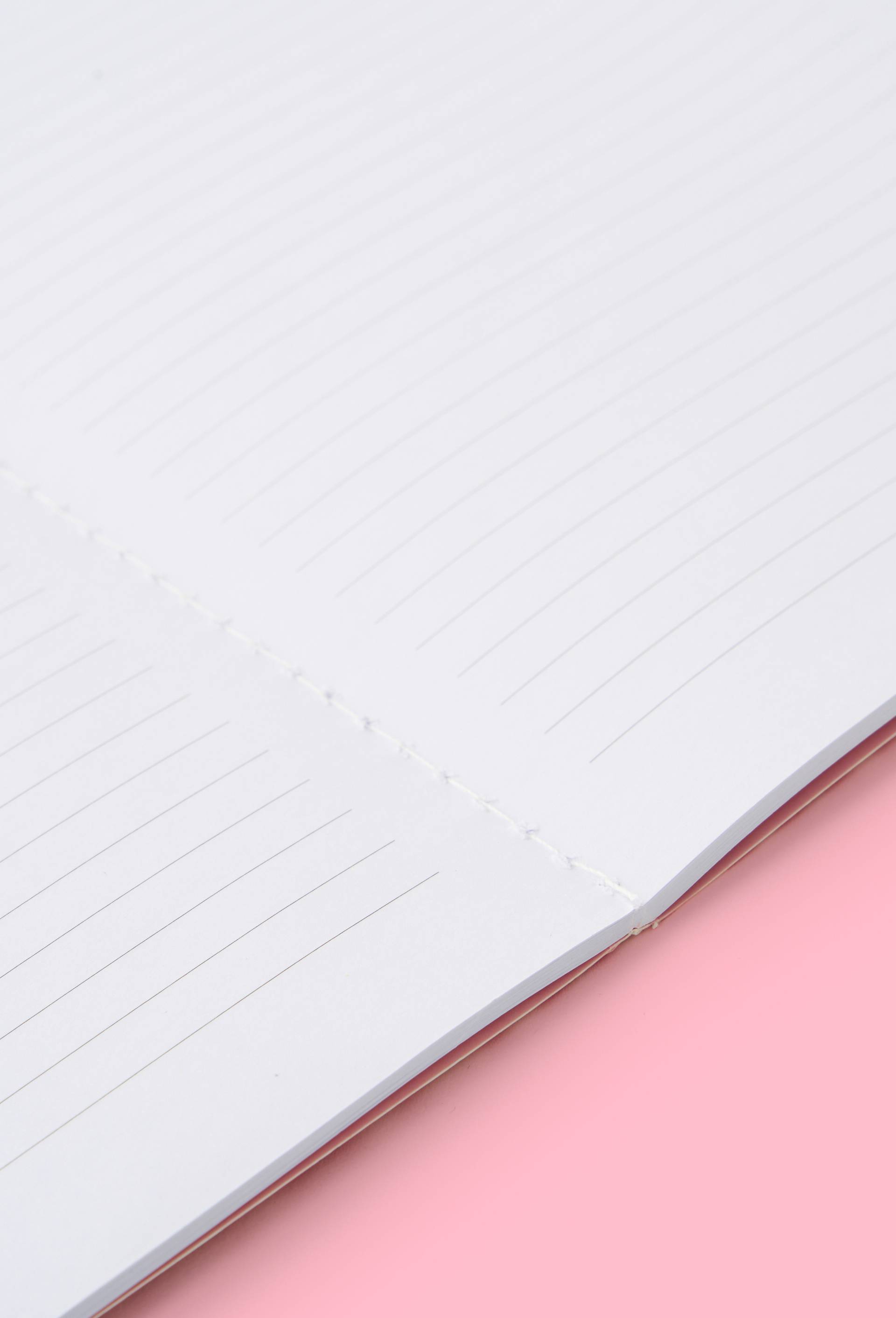 Carnet A5, 48 pages, Rose, large image number 1.0