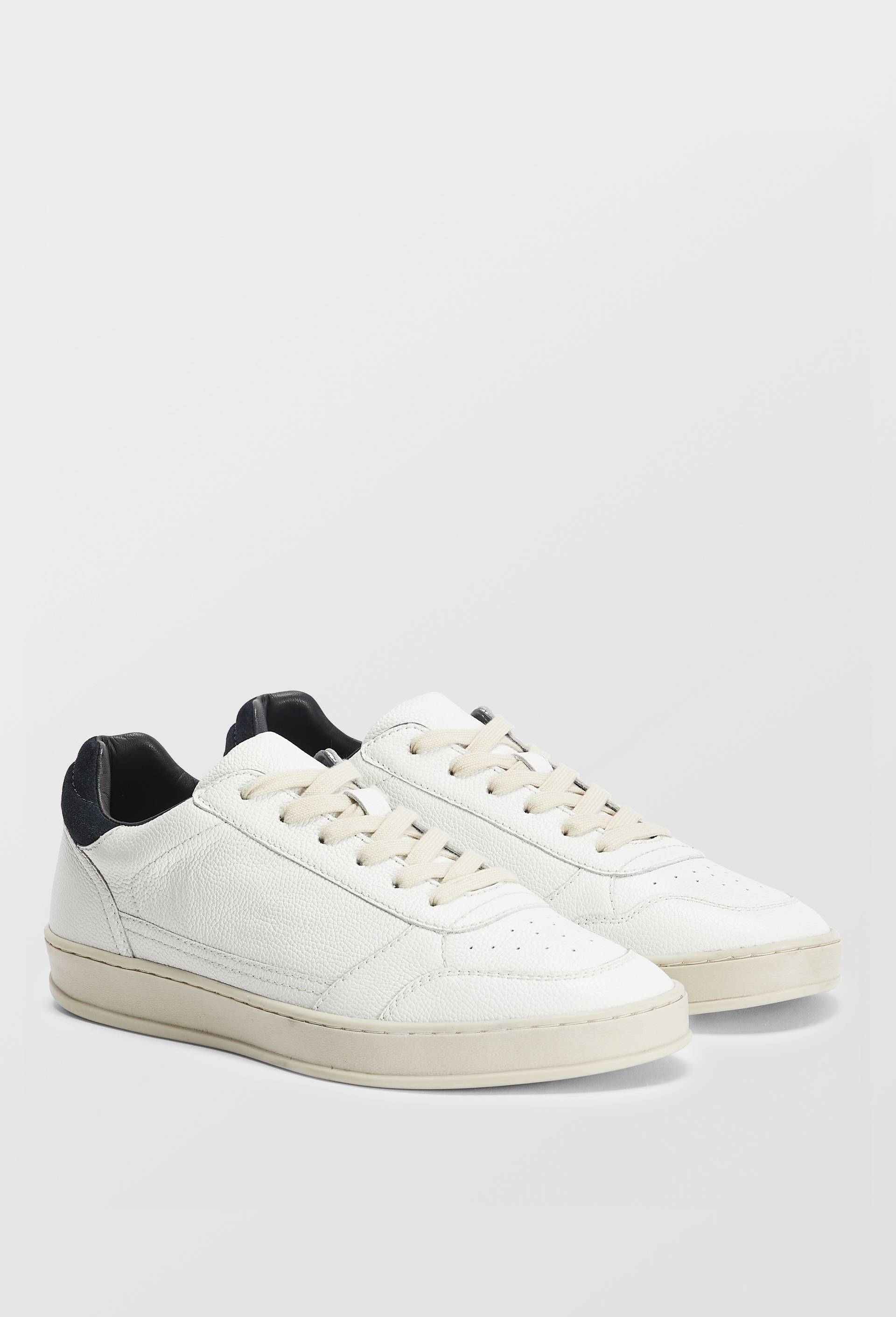 Baskets en cuir, Blanc, large image number 0