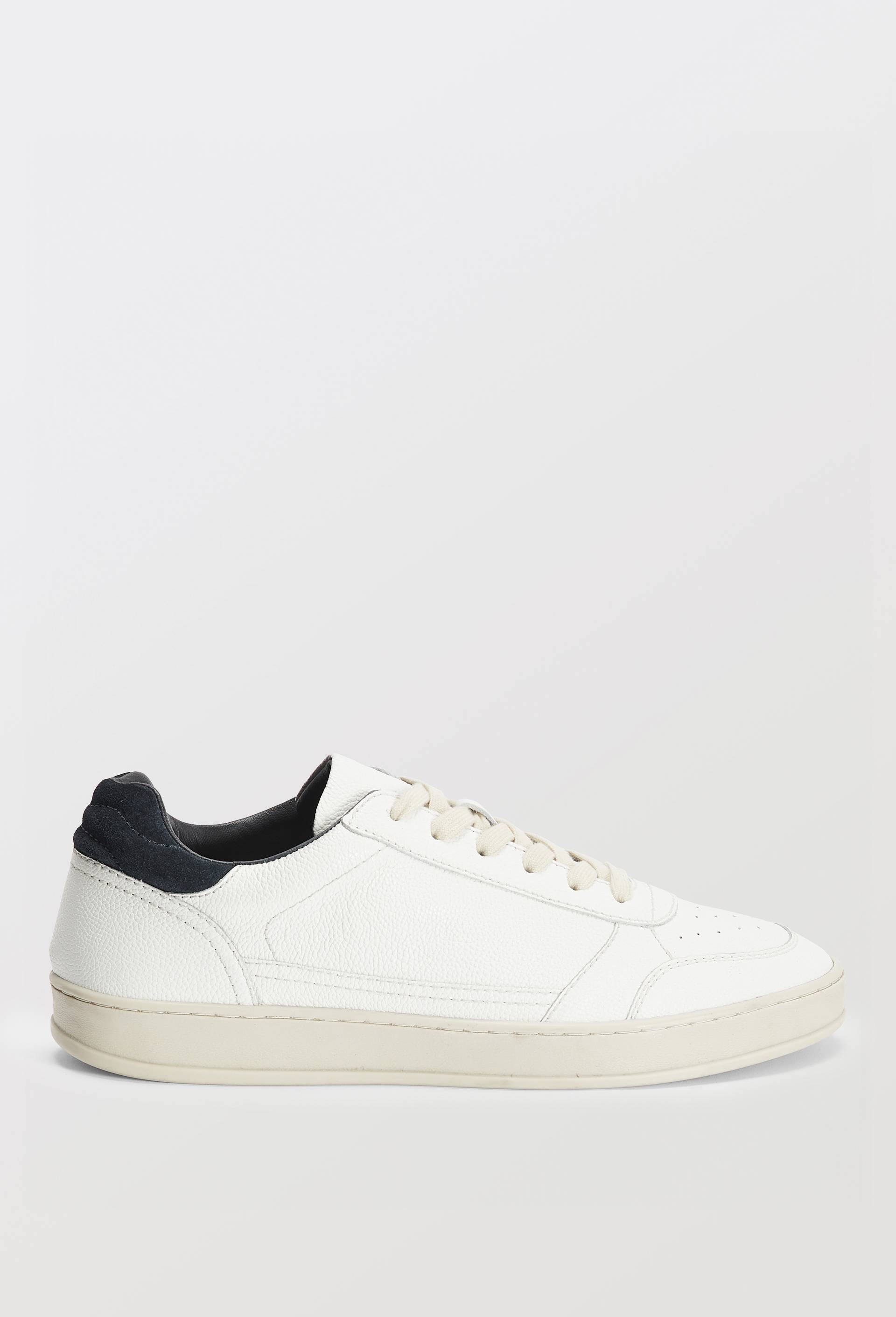 Baskets en cuir, Blanc, large image number 1