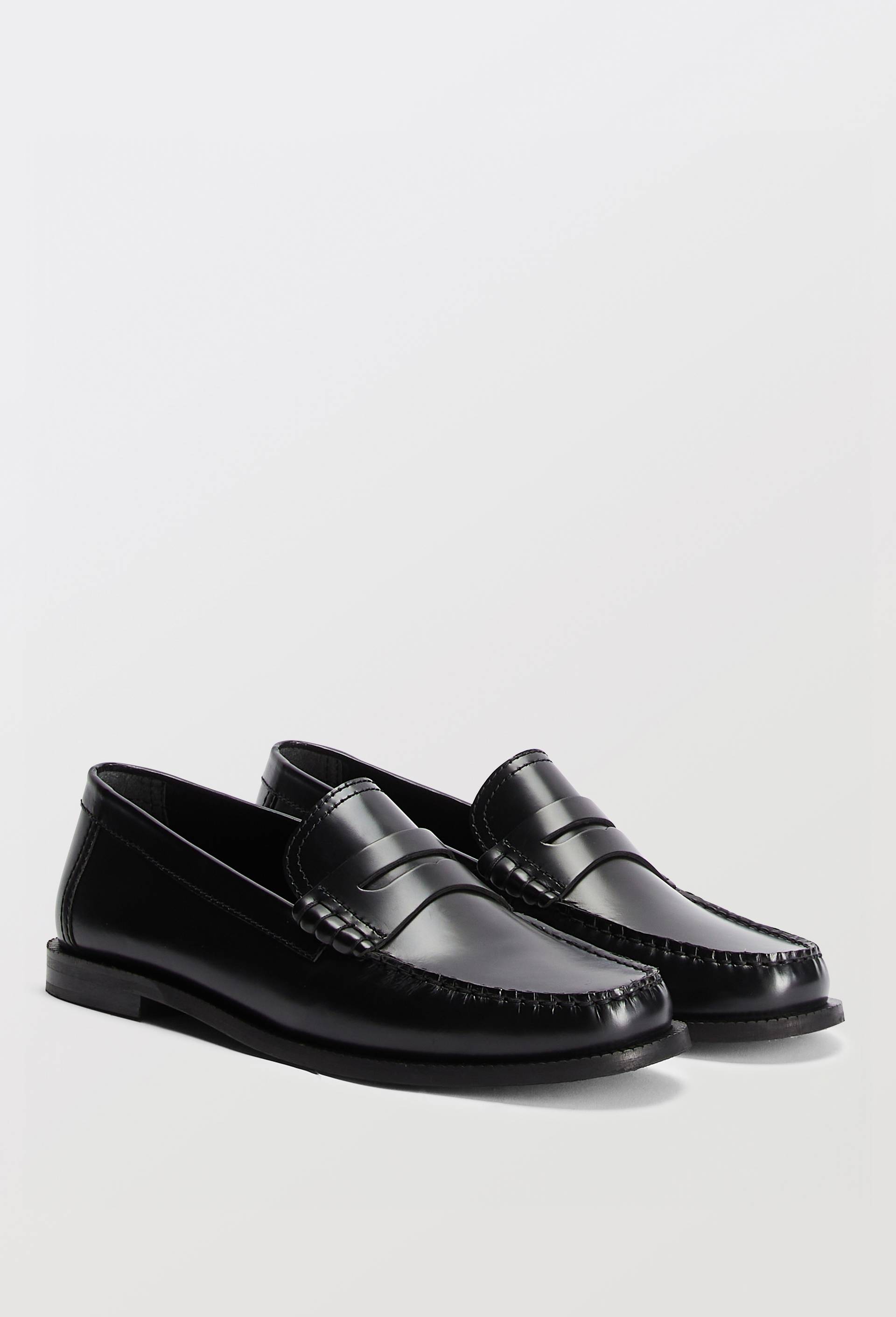 Bottines Chelsea en cuir, Noir, large image number 0