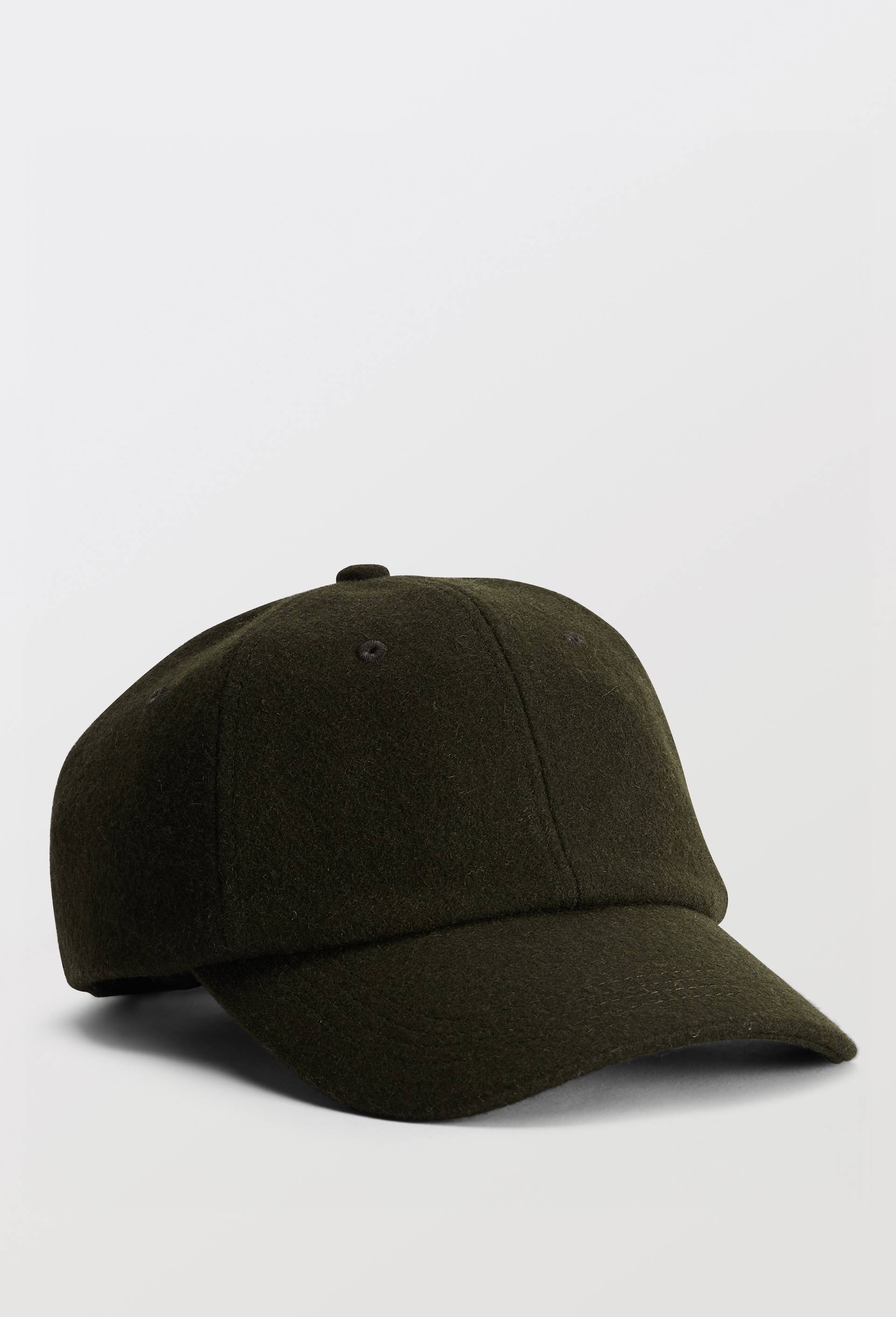 Casquette contenant de la laine, Vert fonc&eacute;, swatch image