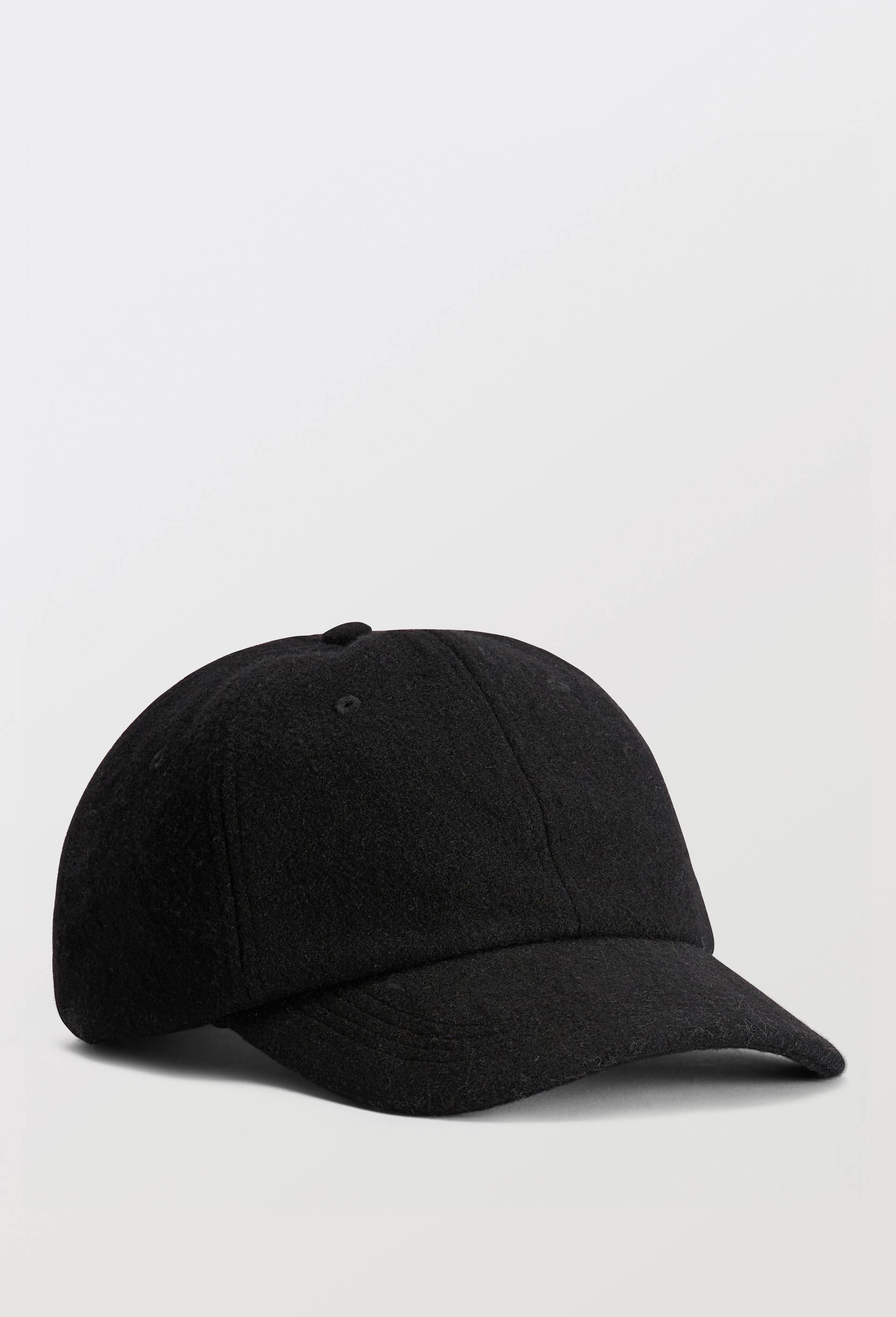 Casquette contenant de la laine, Noir, large image number 0
