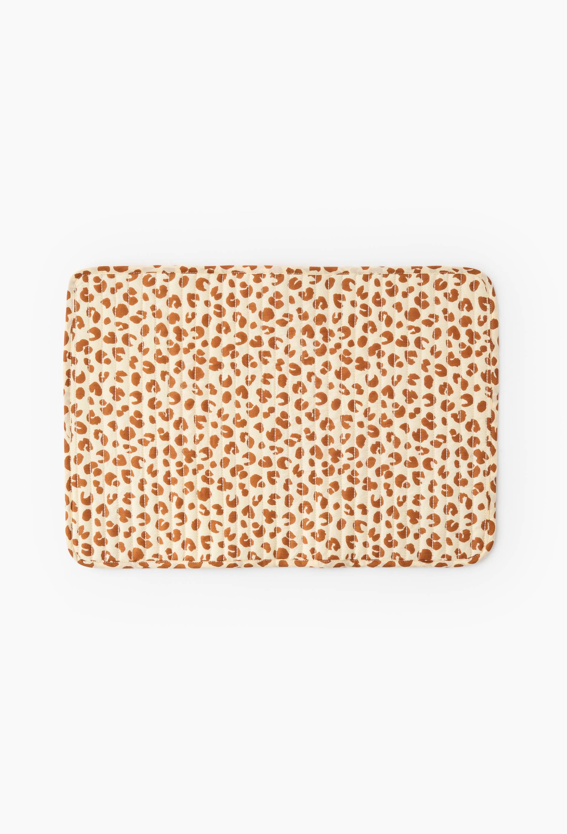 Set de table rectangulaire, 33x48cm, 100% coton, Brun, large image number 0
