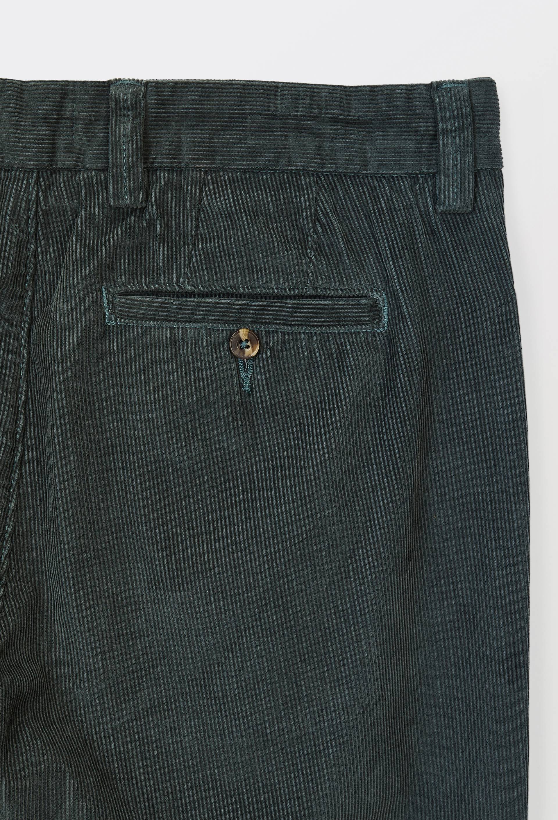 Pantalon velours en coton BIO GOTS, Vert fonc&eacute;, large image number 5