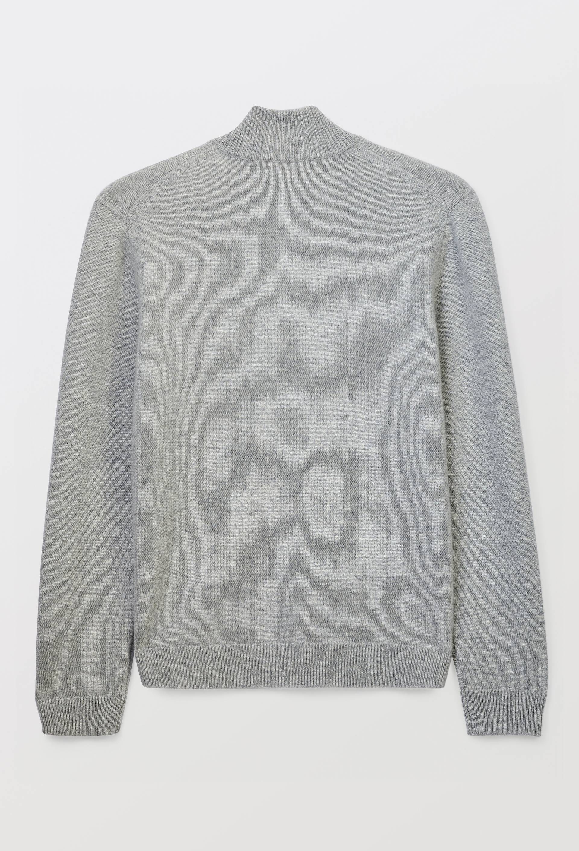 Pull col camionneur en 100% cachemire, Gris, large image number 3