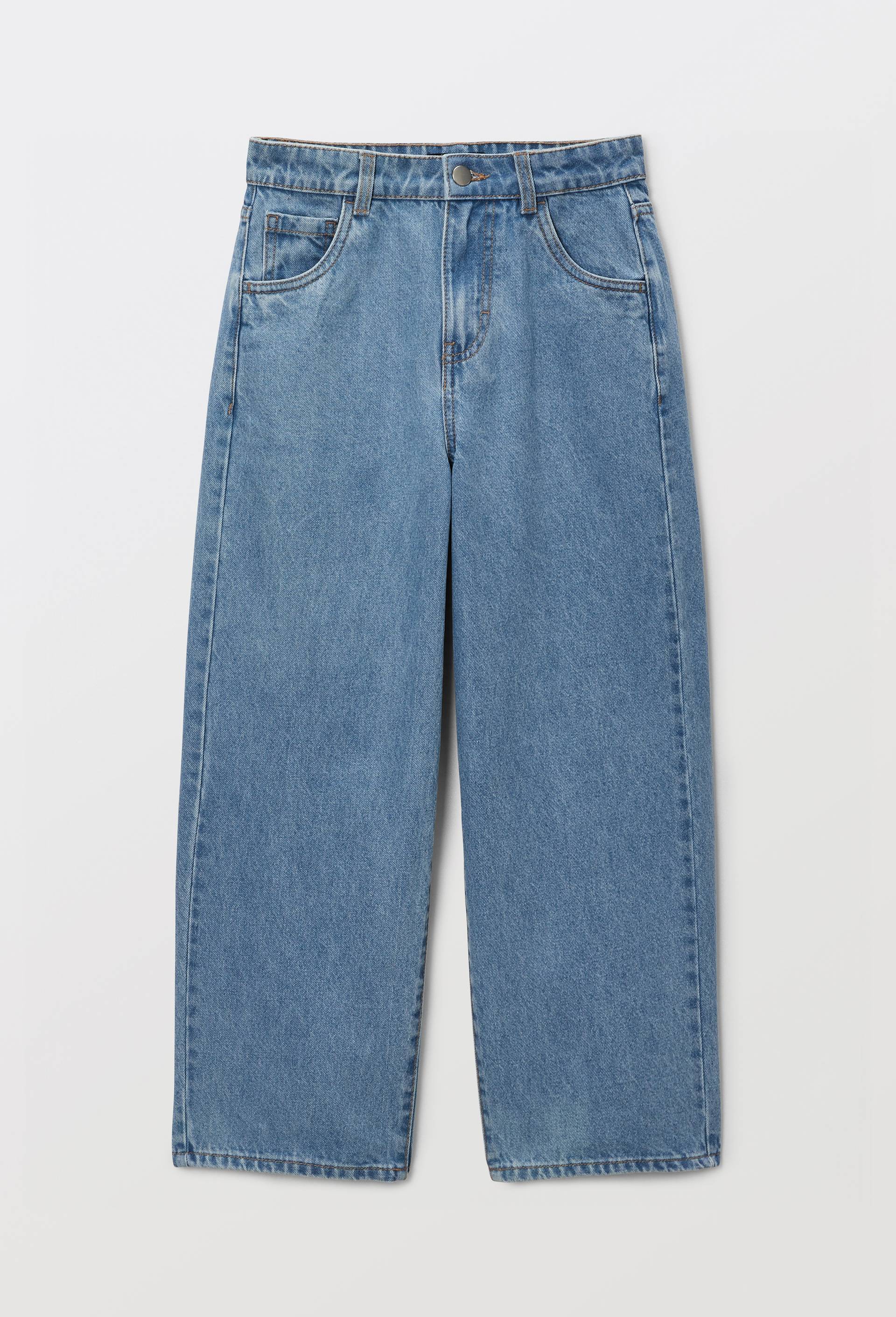 Jean large, Bleu, large
