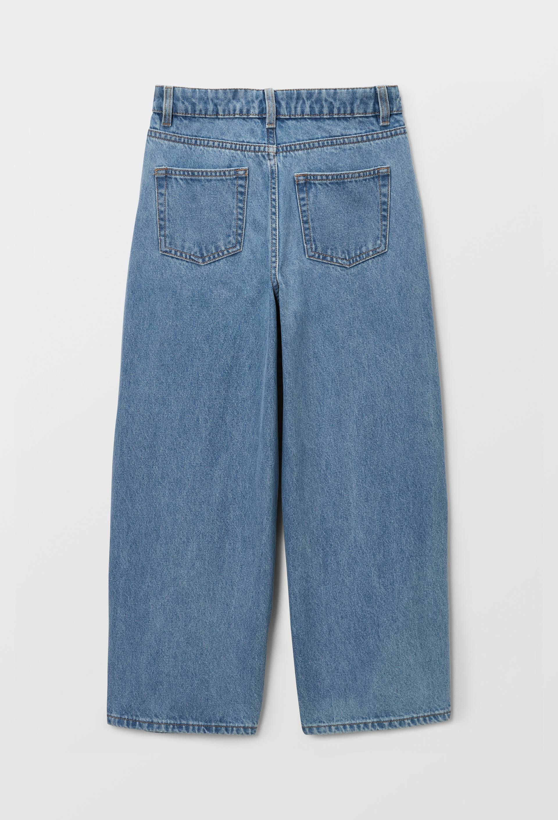Jean large, Bleu, large