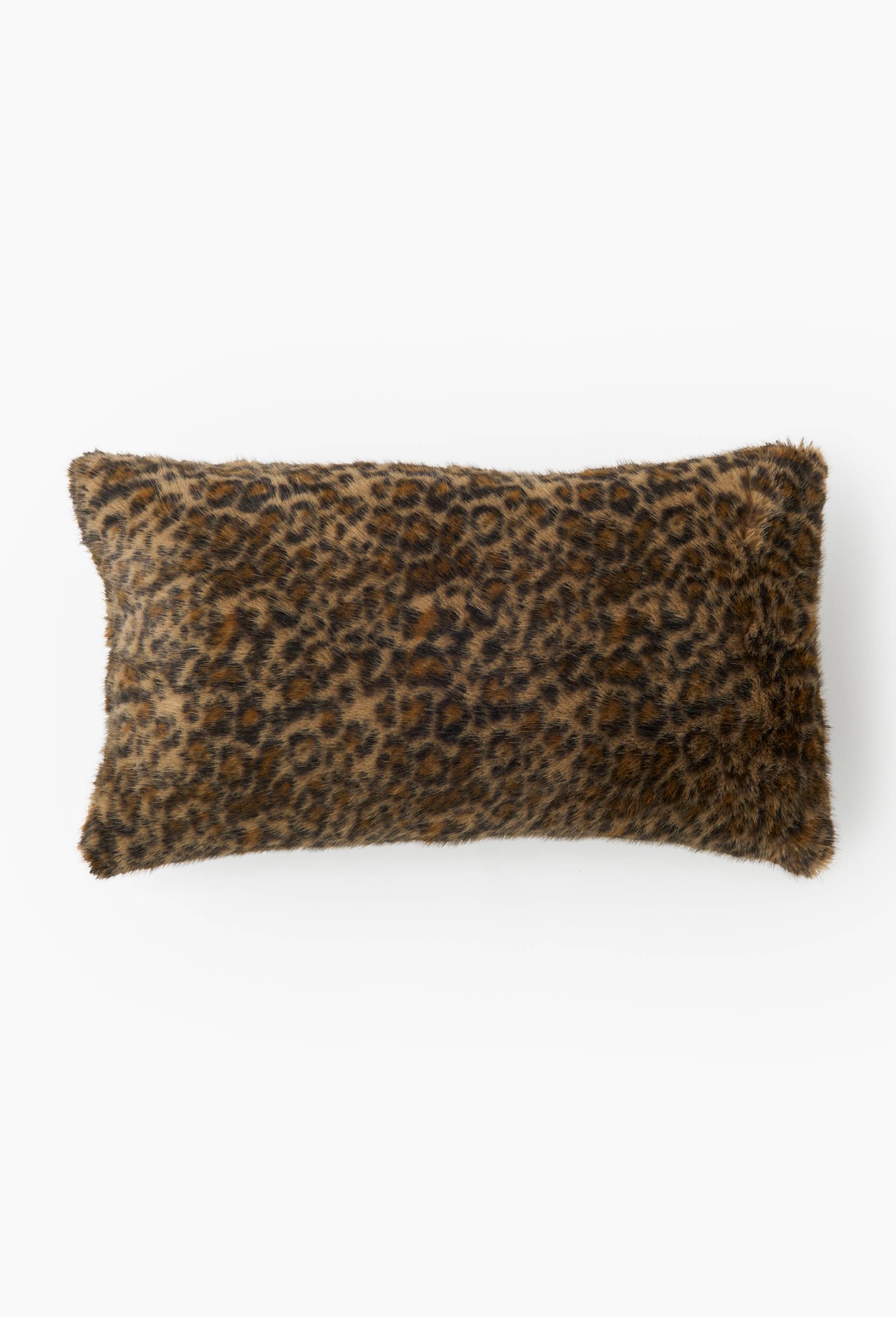 Coussin, 100% polyester recycl&eacute;, Brun, large image number 1.0