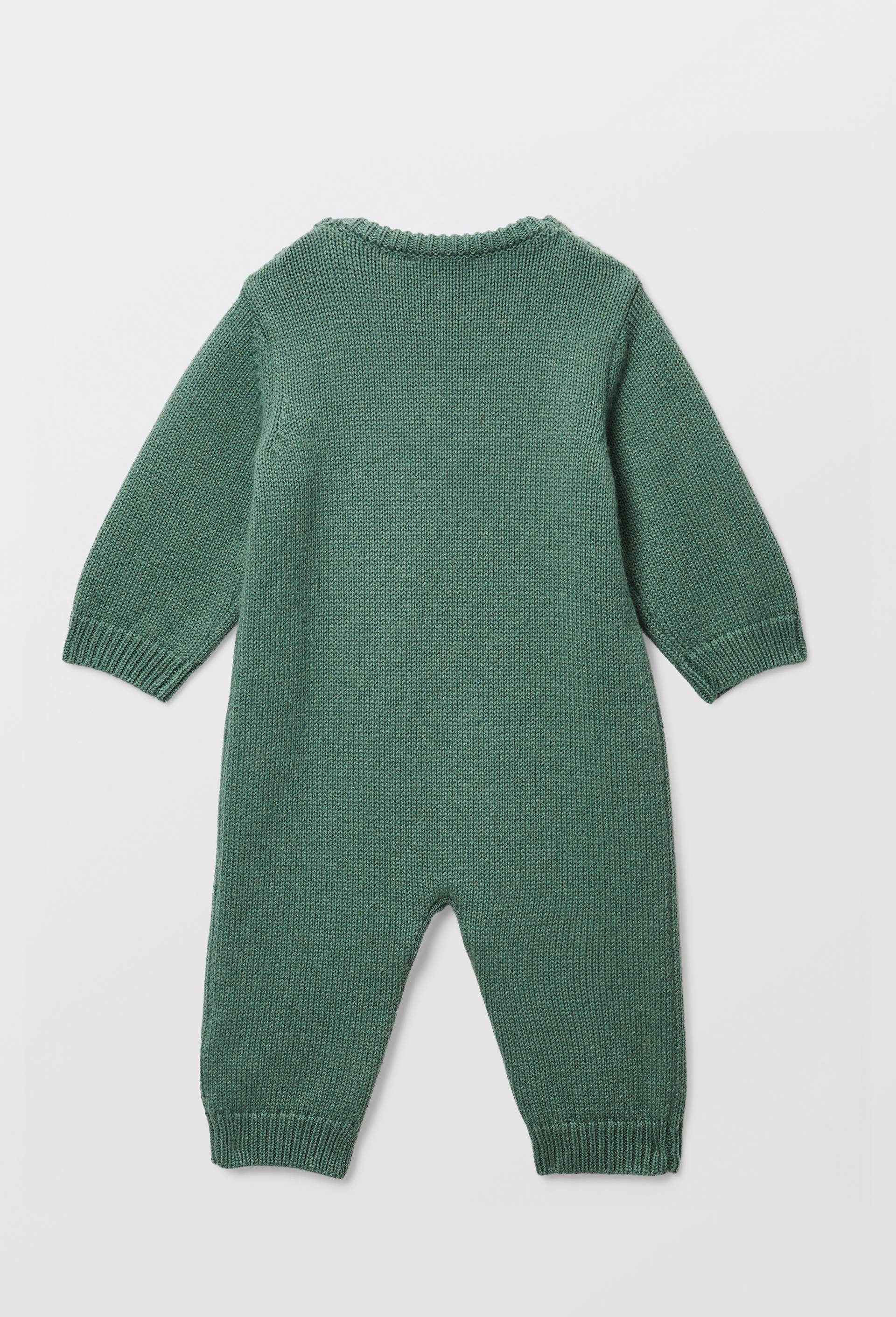 COMBI TRICOT LAINE, Vert, large image number 3.0