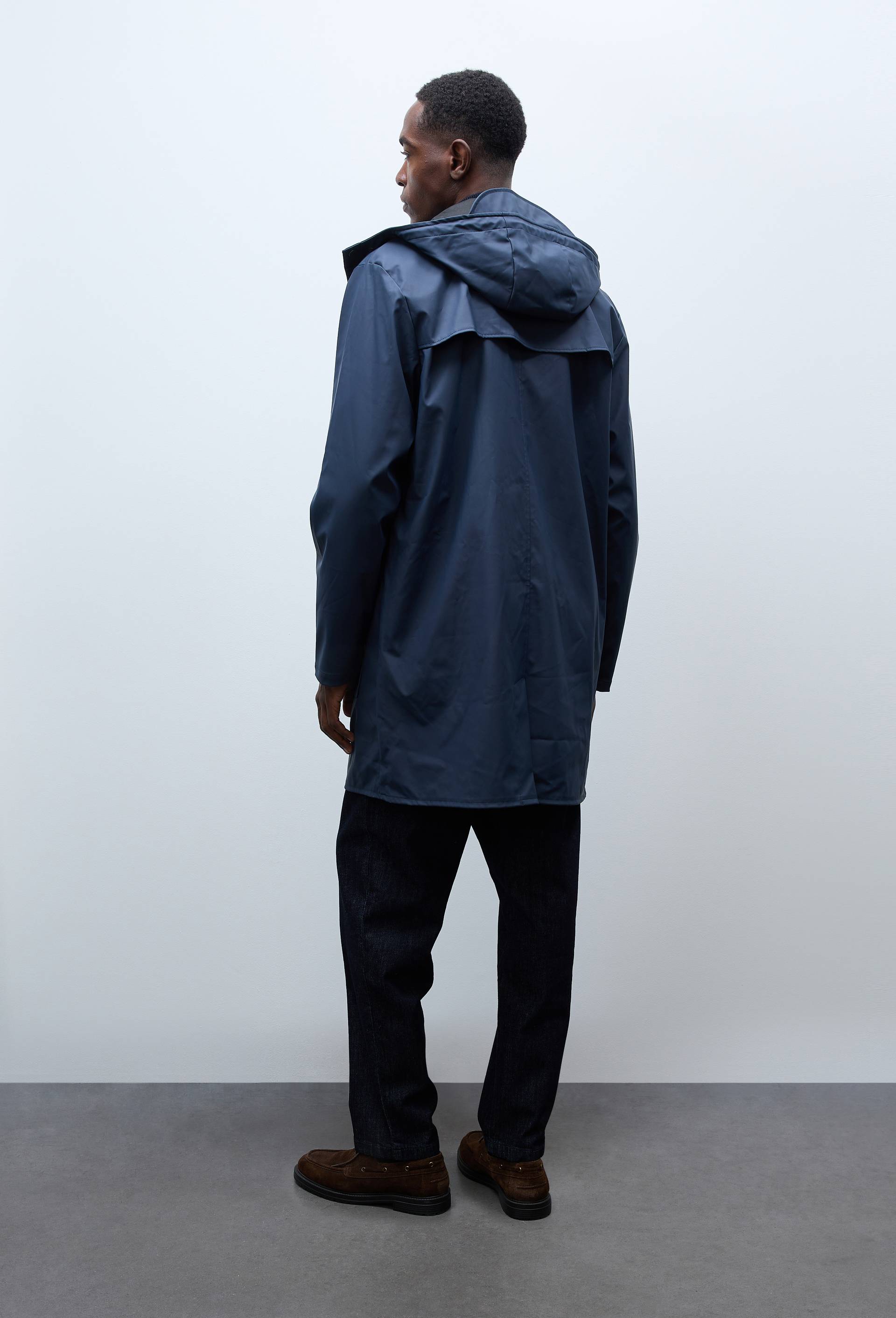 Imperm&eacute;able &agrave; capuche, Bleu fonc&eacute;, large image number 3.0
