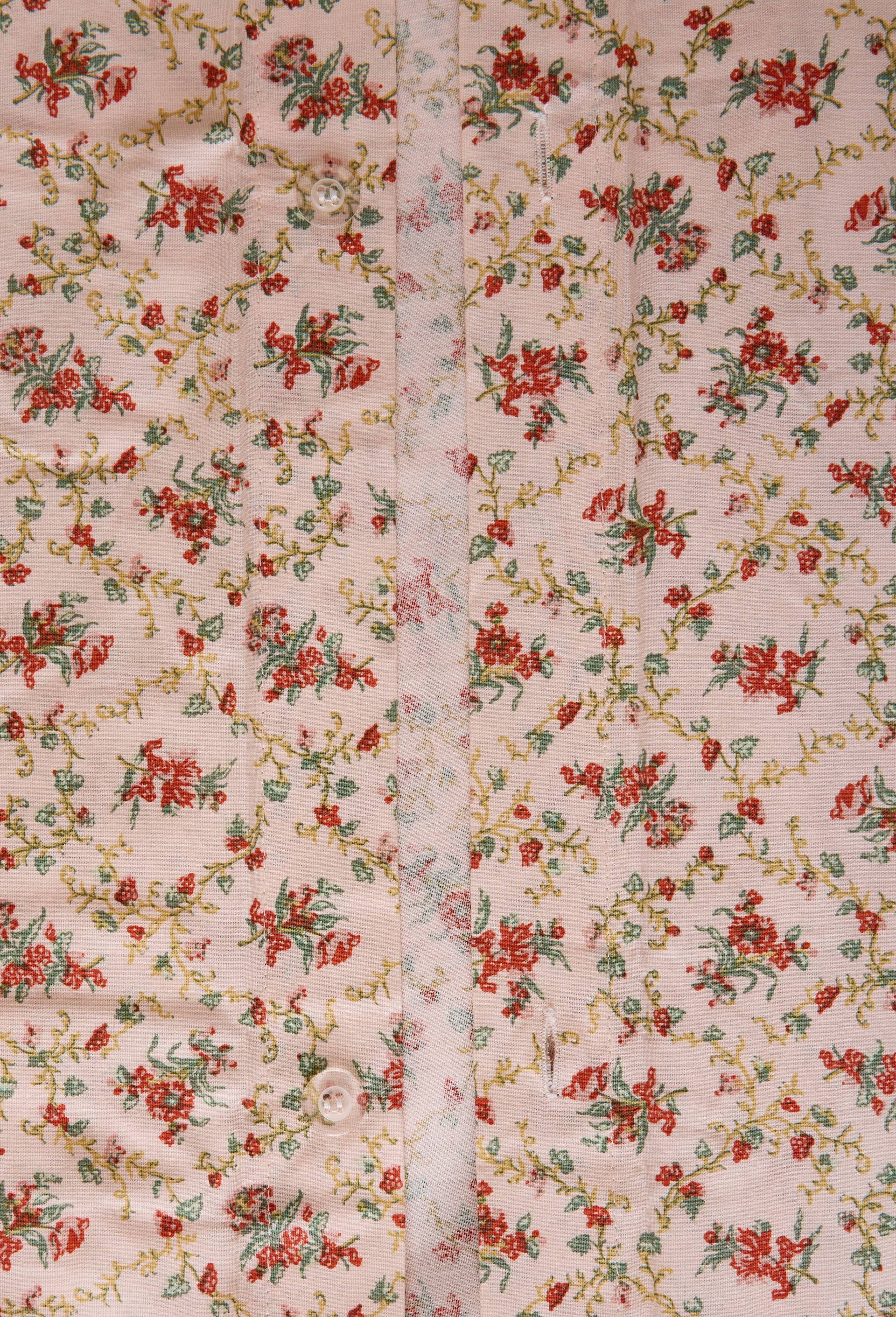 Parure avec housse de couette et deux taies d'oreillers imprim&eacute; et finition nouettes, 240X220cm + 63x63cm, 100% coton bio GOTS, Rose clair, large image number 3.0