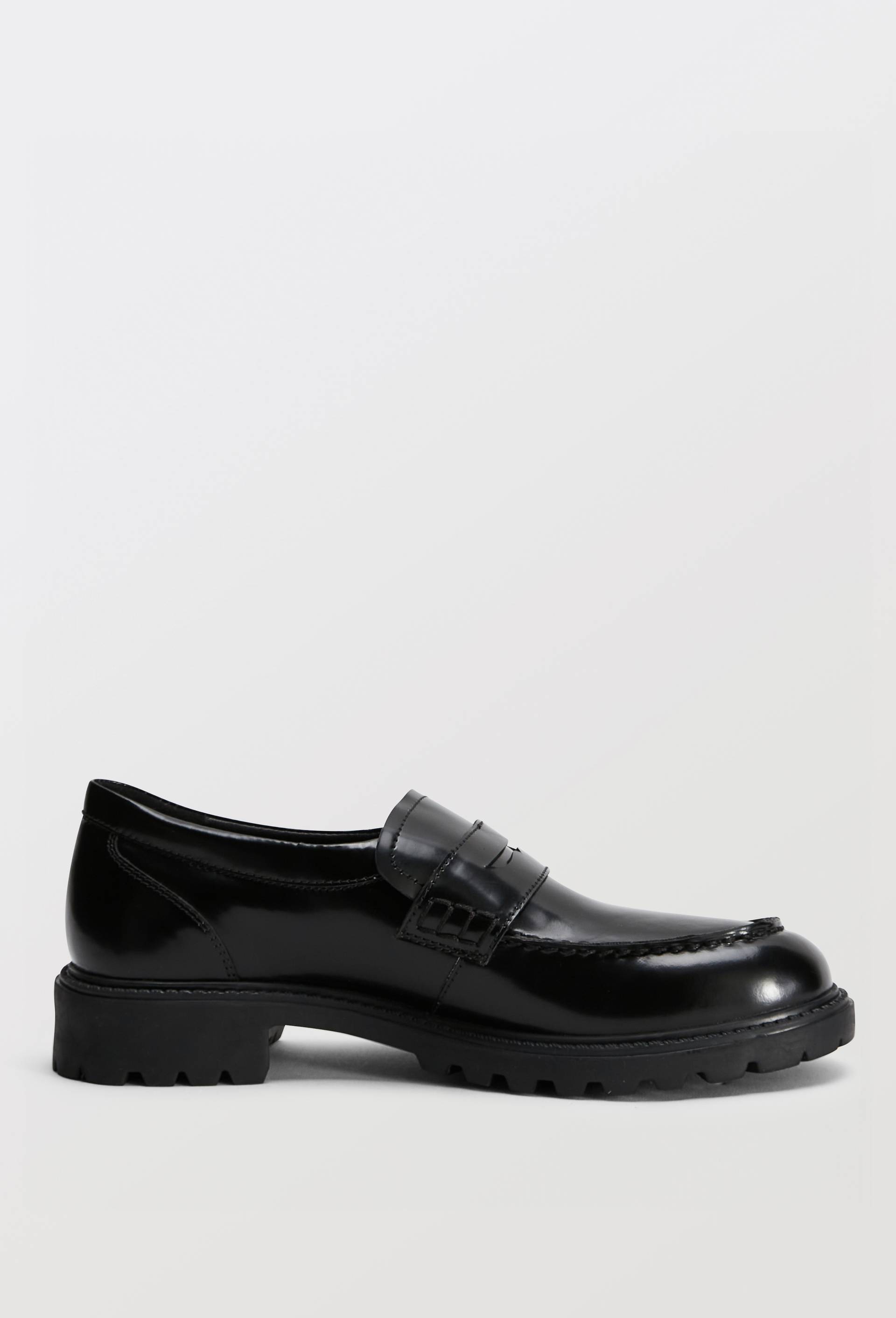 Mocassins en cuir, Noir, large image number 1