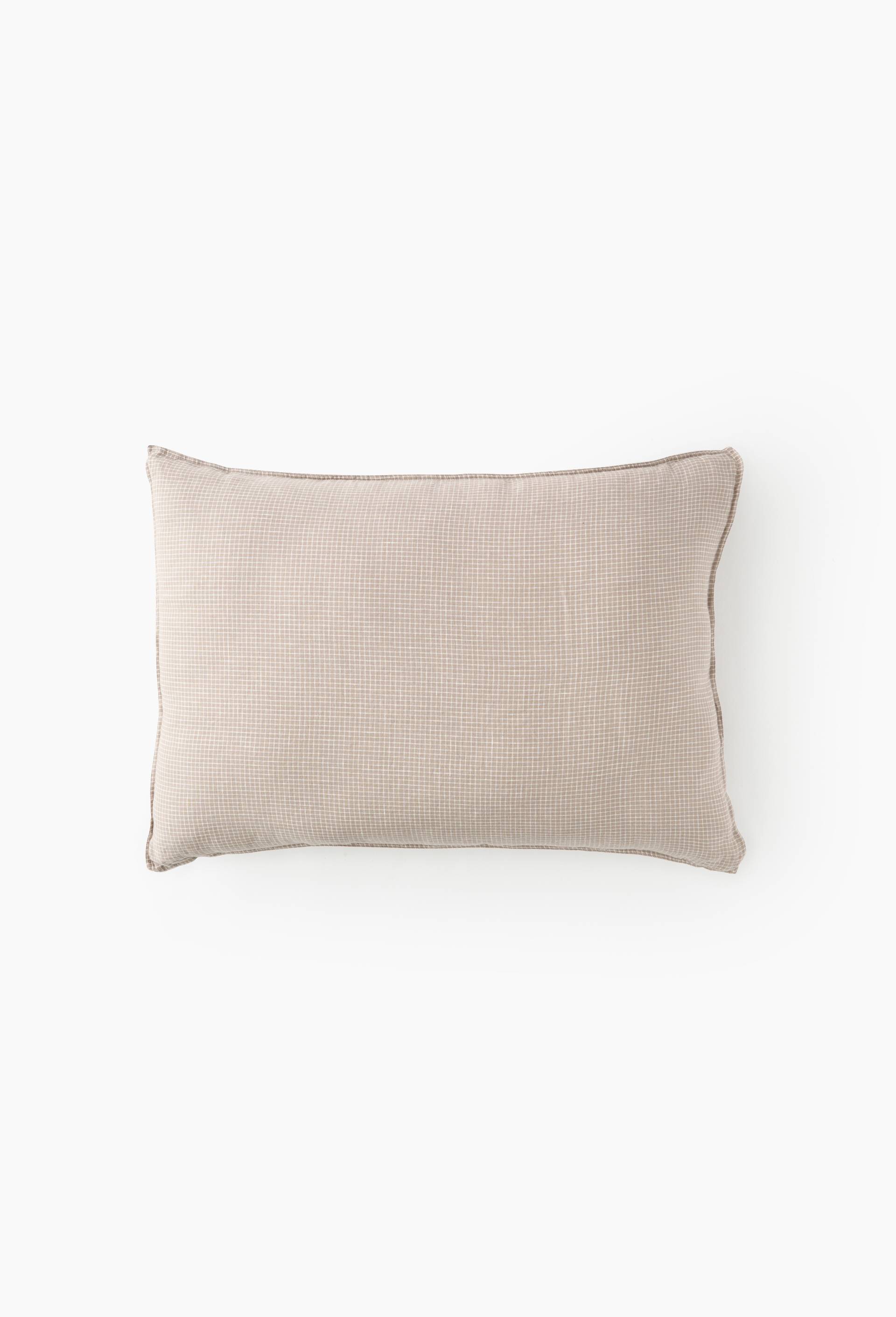 Taie d'oreiller, 100% lin, Beige clair, large image number 2
