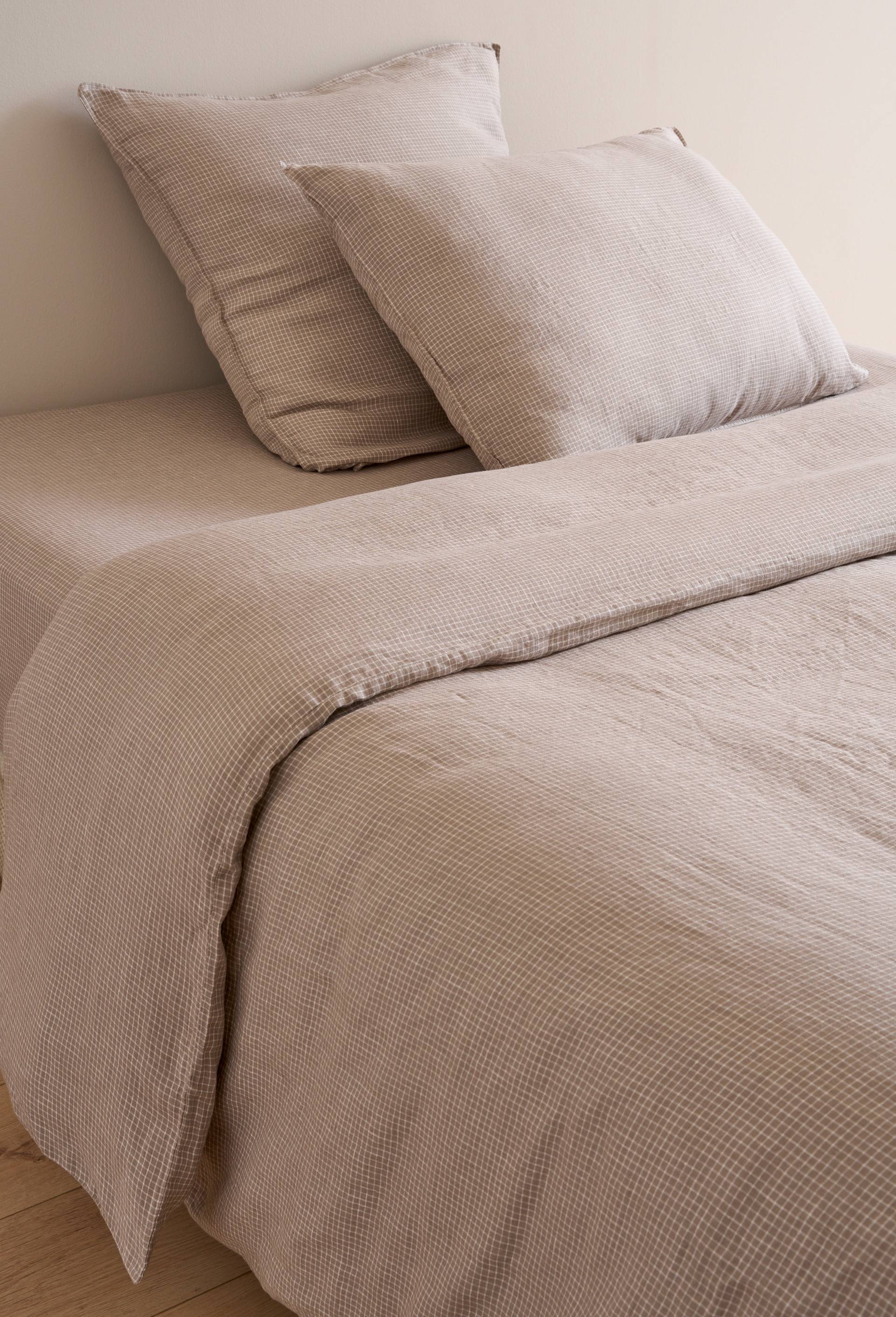 Housse de couette, 100% lin, Beige clair, large image number 0
