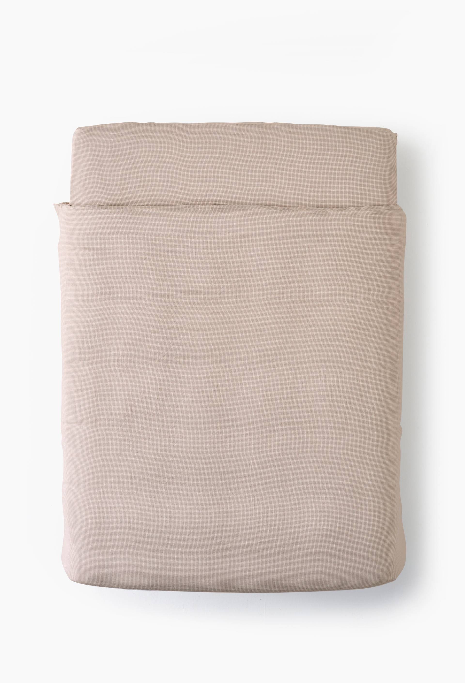 Housse de couette, 100% lin, Beige clair, large image number 1.0