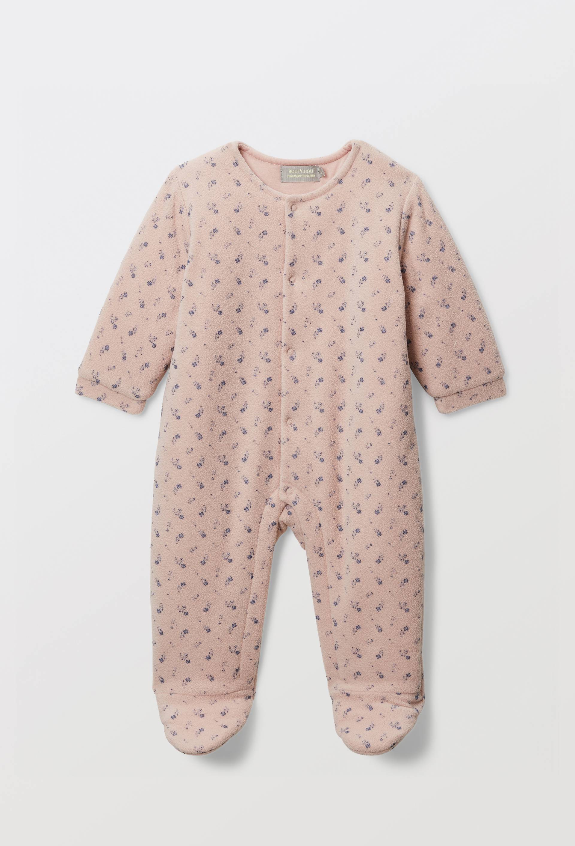 Surpyjama long imprim&eacute;, Rose clair, large image number 0.0