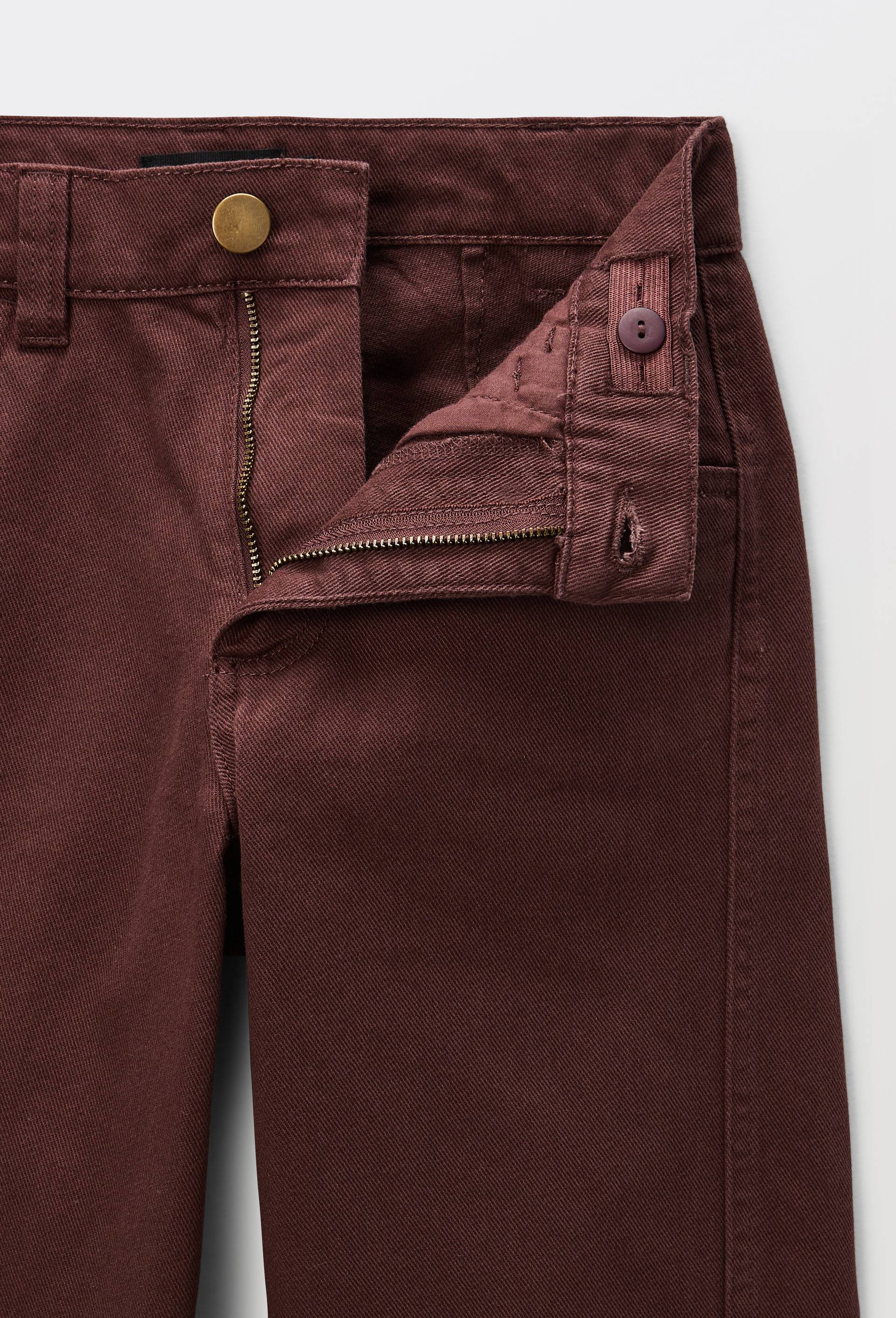 Jean cargo contenant du coton BIO GOTS, Brun fonc&eacute;, large image number 3.0