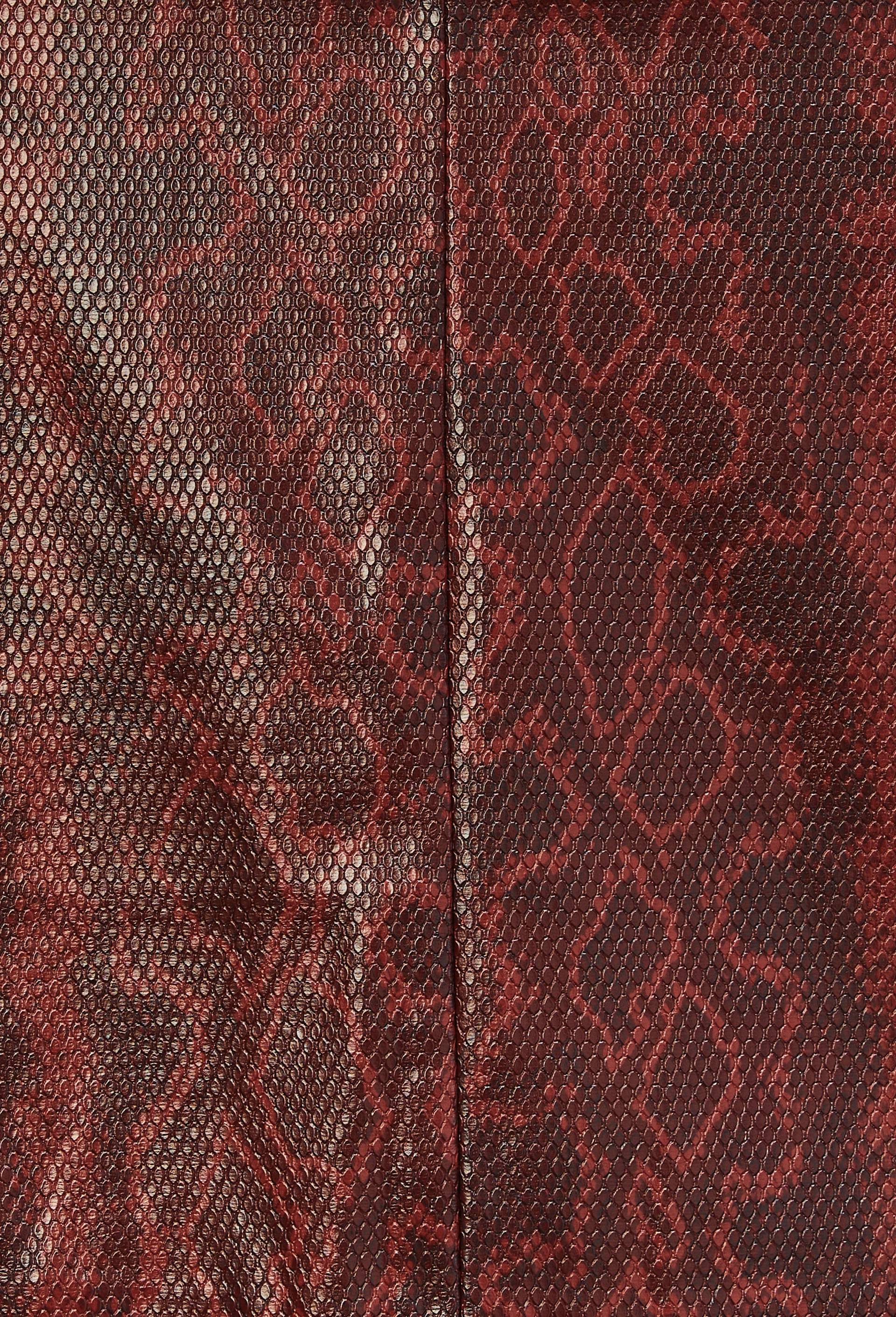 Jupe courte imprim&eacute;e, Rouge fonc&eacute;, large image number 2