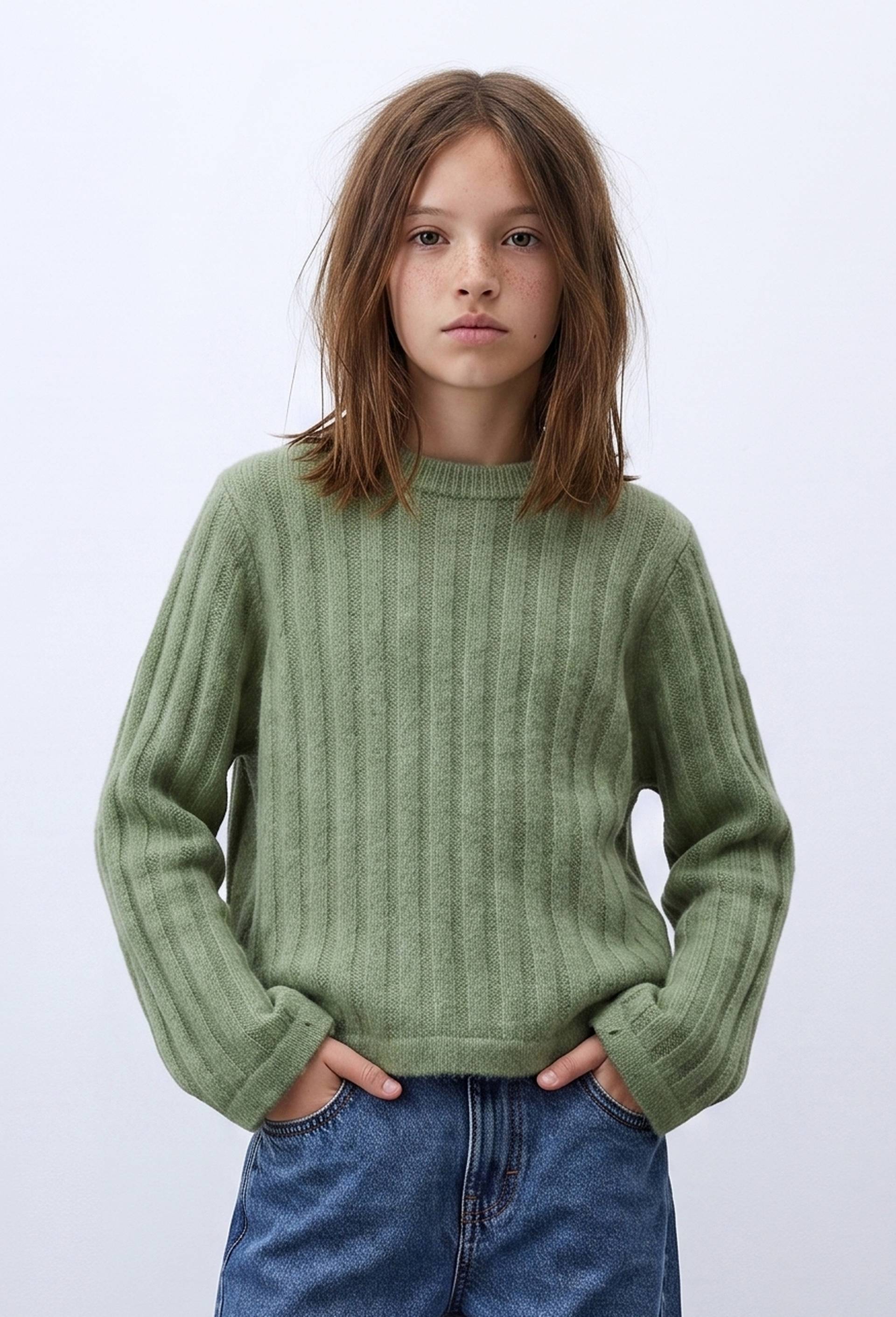 Pull uni, Vert, large image number 1.0
