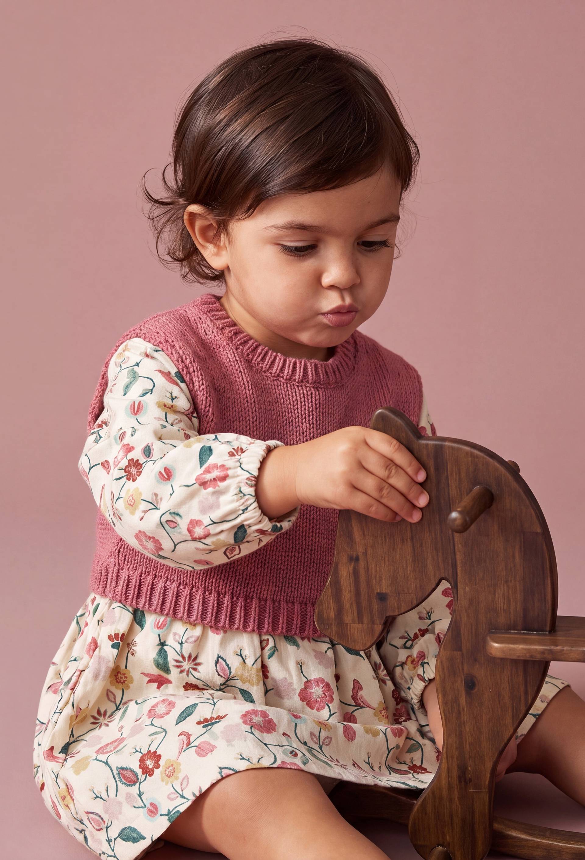 Robe bi-mati&egrave;re unie et imprim&eacute;e doubl&eacute;e contenant du coton, Beige clair, large image number 1.0