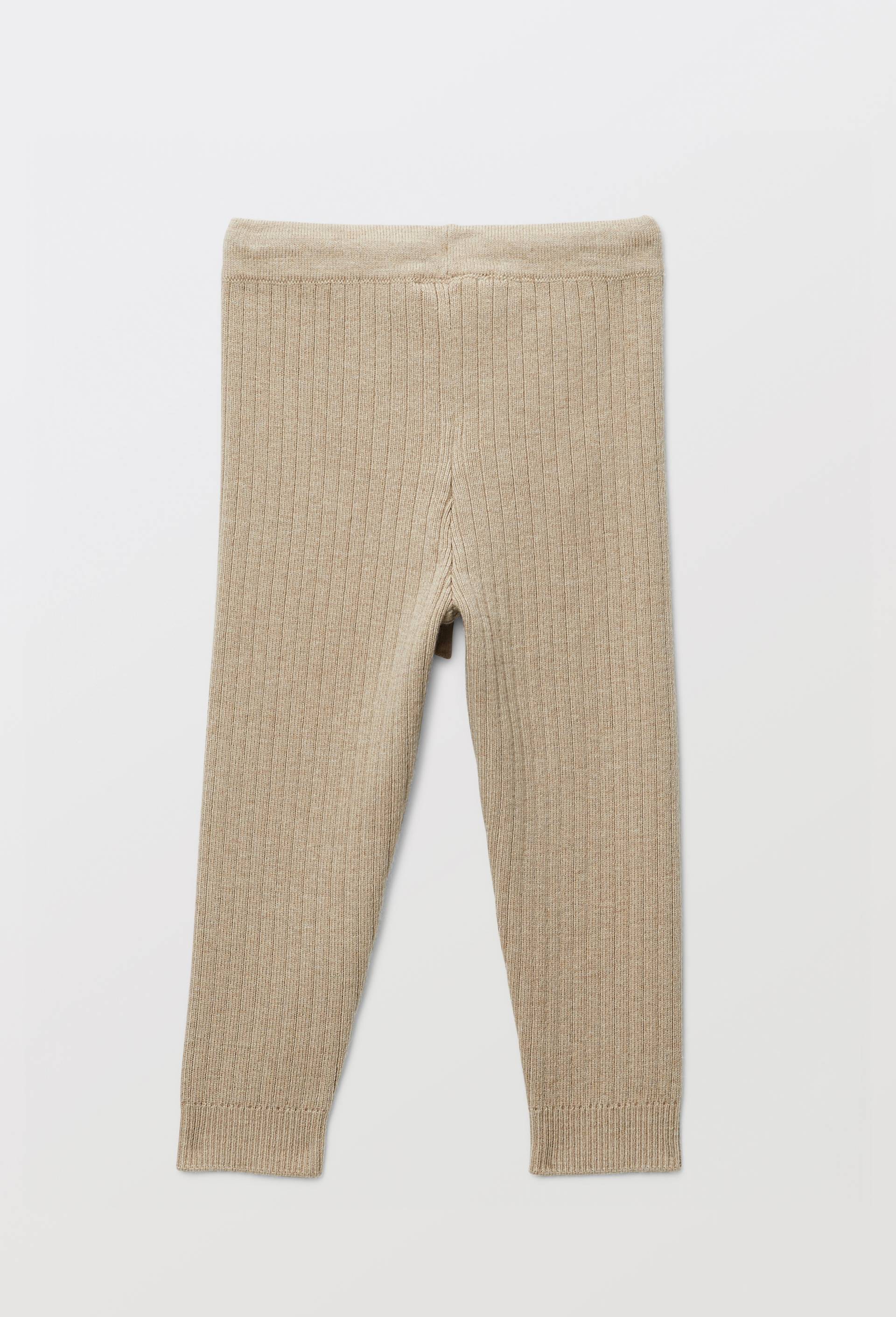 Legging c&ocirc;tel&eacute; uni en tricot, Vert fonc&eacute;, large image number 1