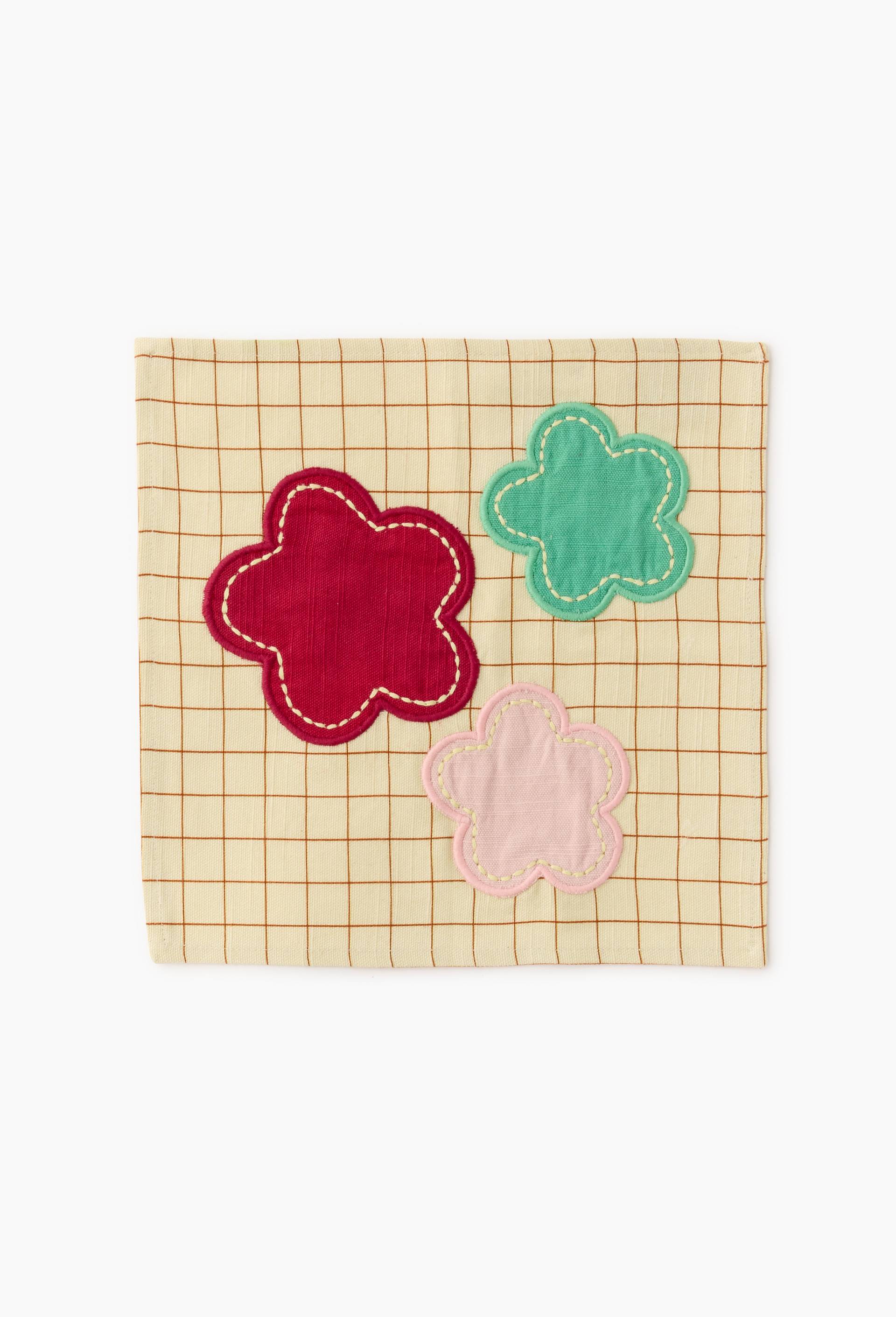 Set de serviettes de table, 25x25cm, en coton - MESTIZ x MONOPRIX, Multicolore, large image number 3
