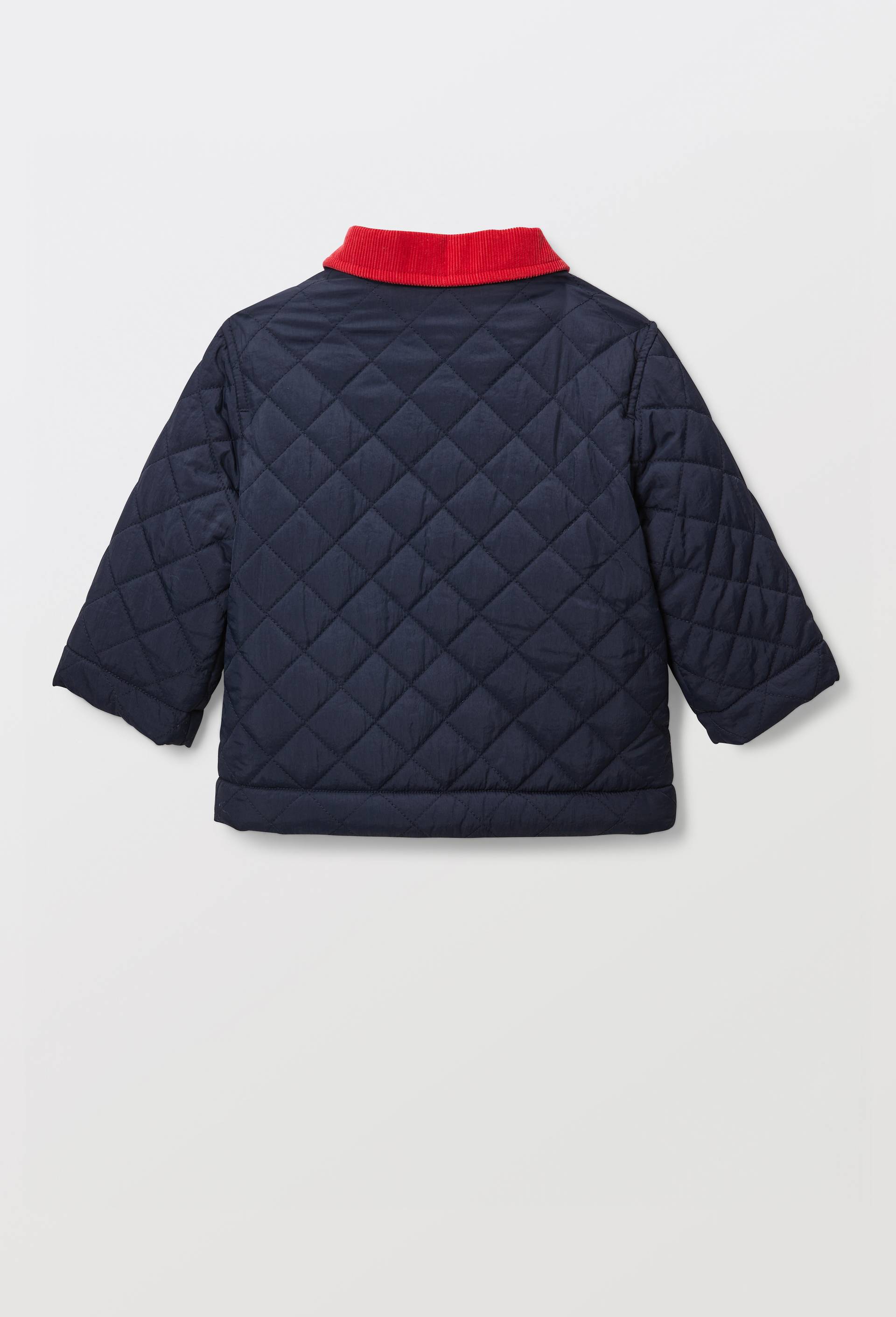 Veste quilt&eacute;e doubl&eacute;e sherpa, Bleu fonc&eacute;, large image number 2.0