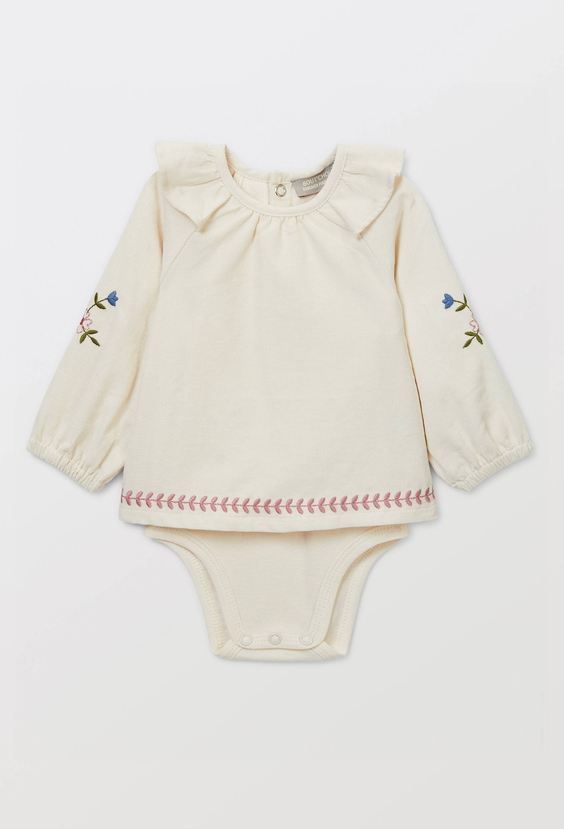 Body manches longues Oekotex, Beige clair, large image number 0.0