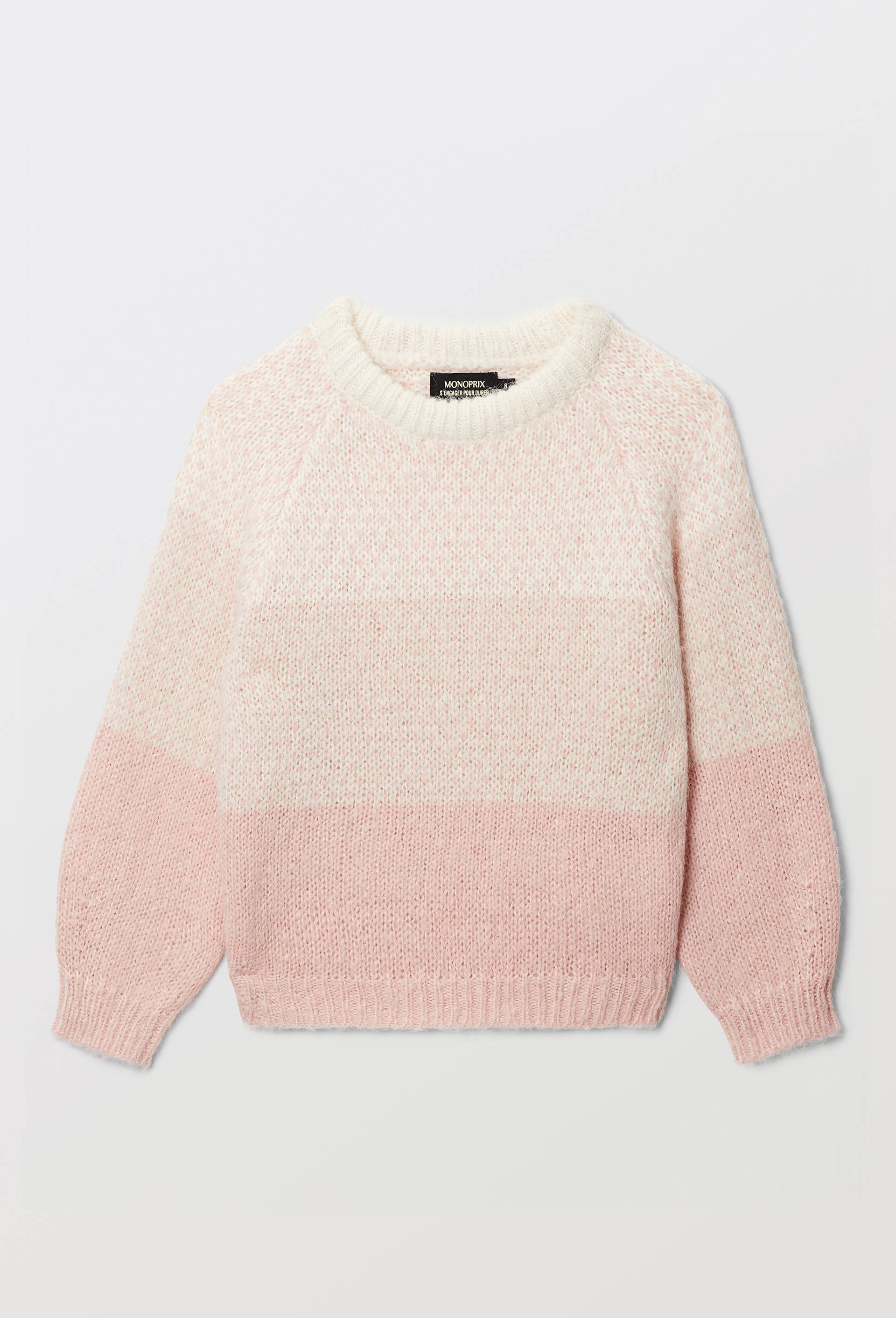 Pull multicolore, Rose, large image number 1.0